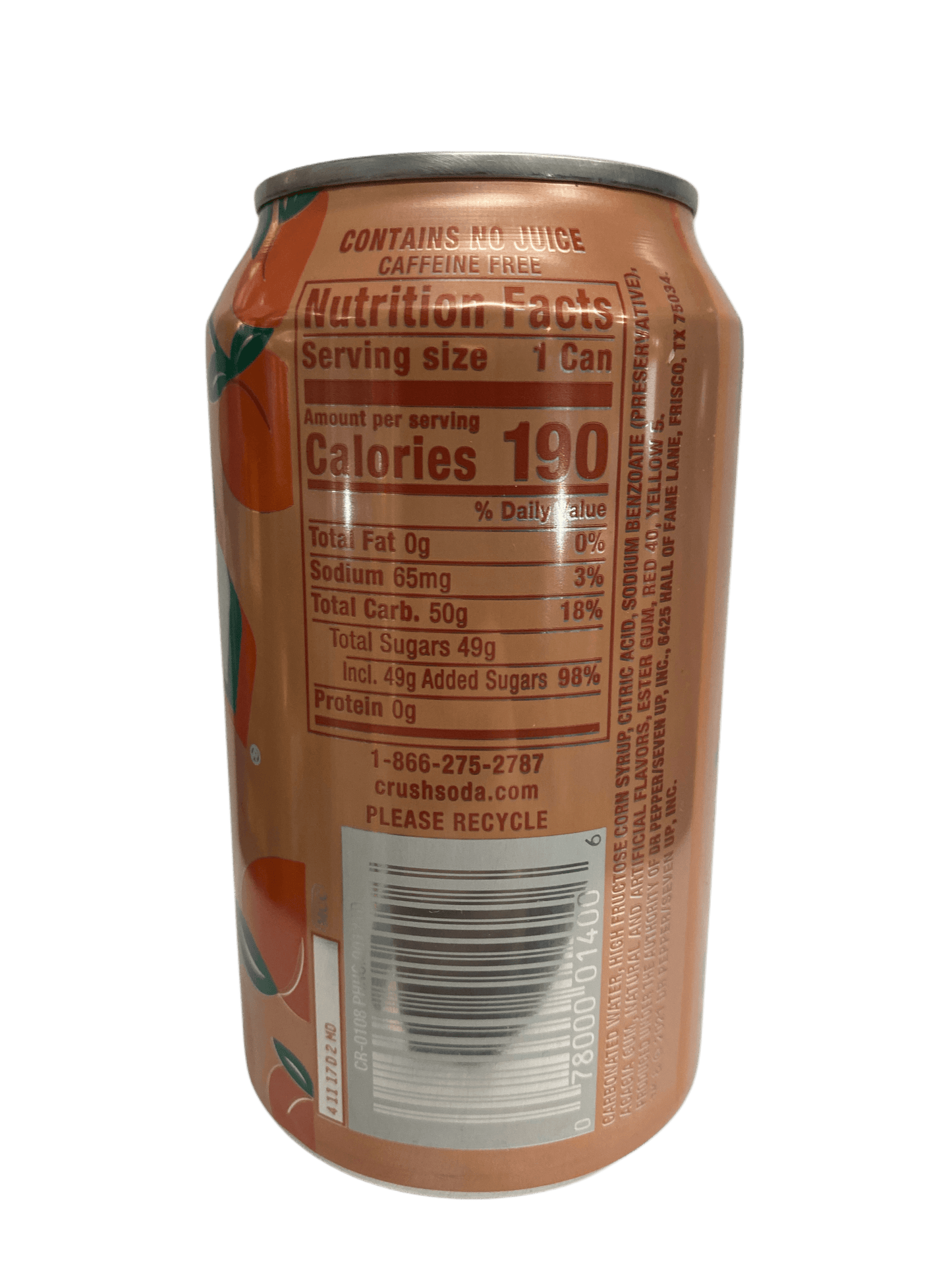 Écraser la pêche en boîte 355ML