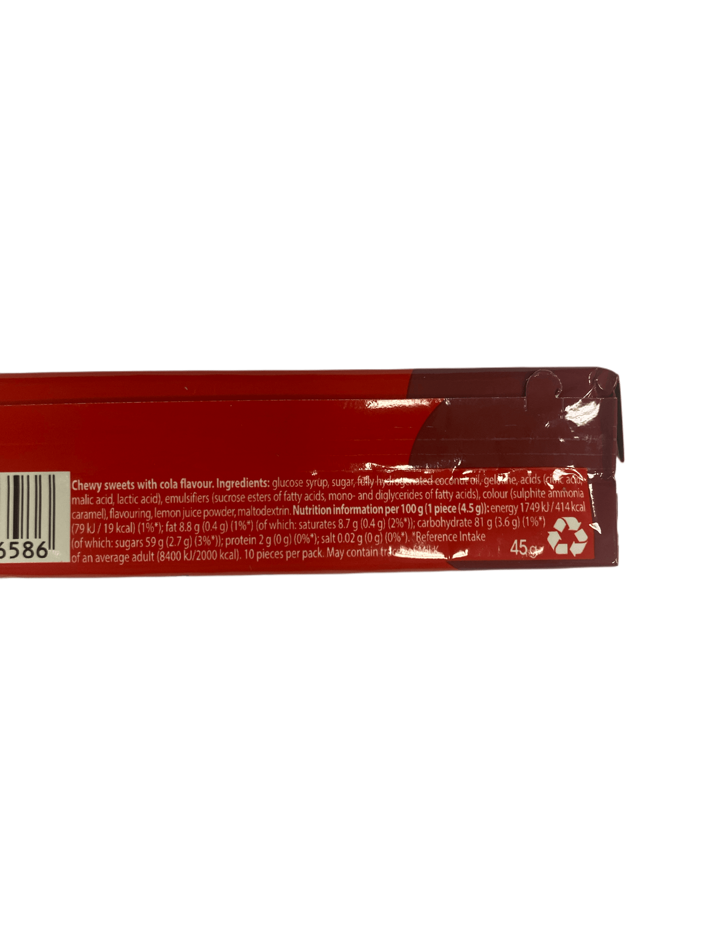 Chupa Chups Incredible Chew Soft Candy Cola Flavor 45G