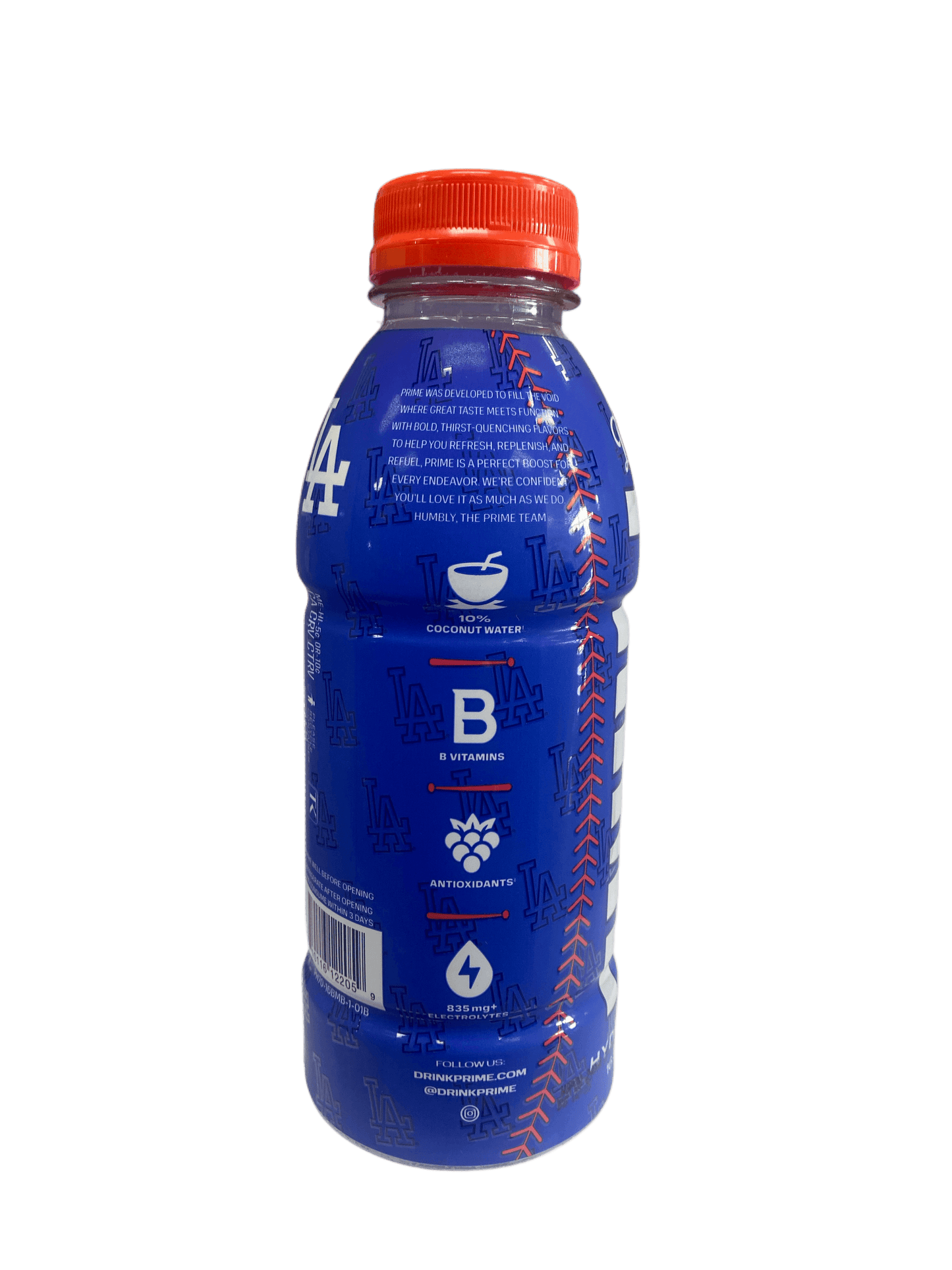 Prime Hydration Dodgers Blue Bottle 2024 Edition