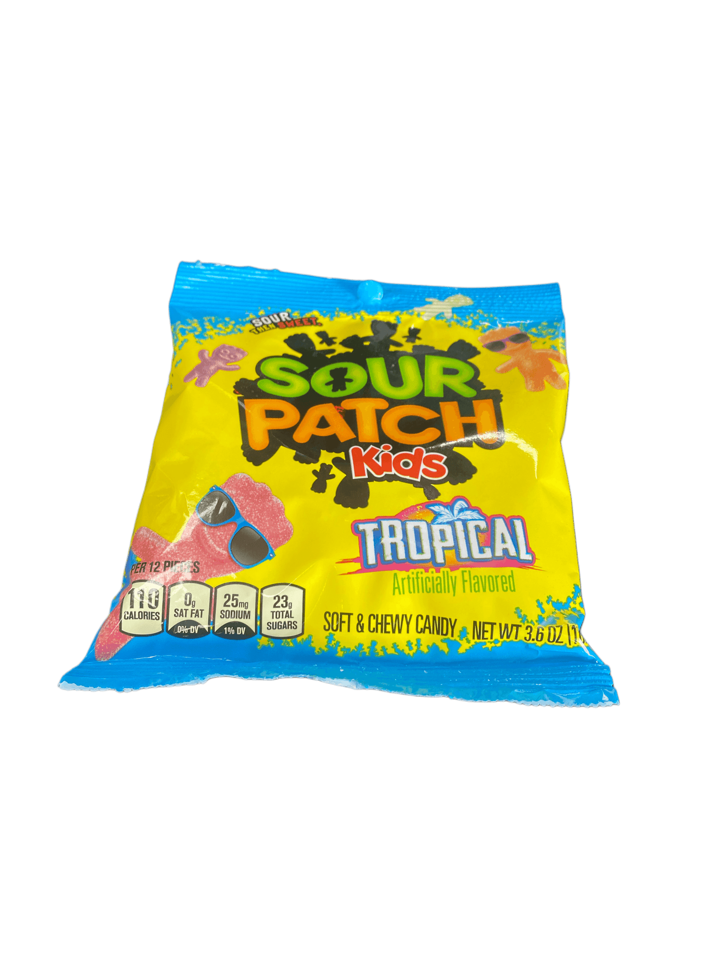 Sour Patch Tropical Candy Bag 3.6OZ