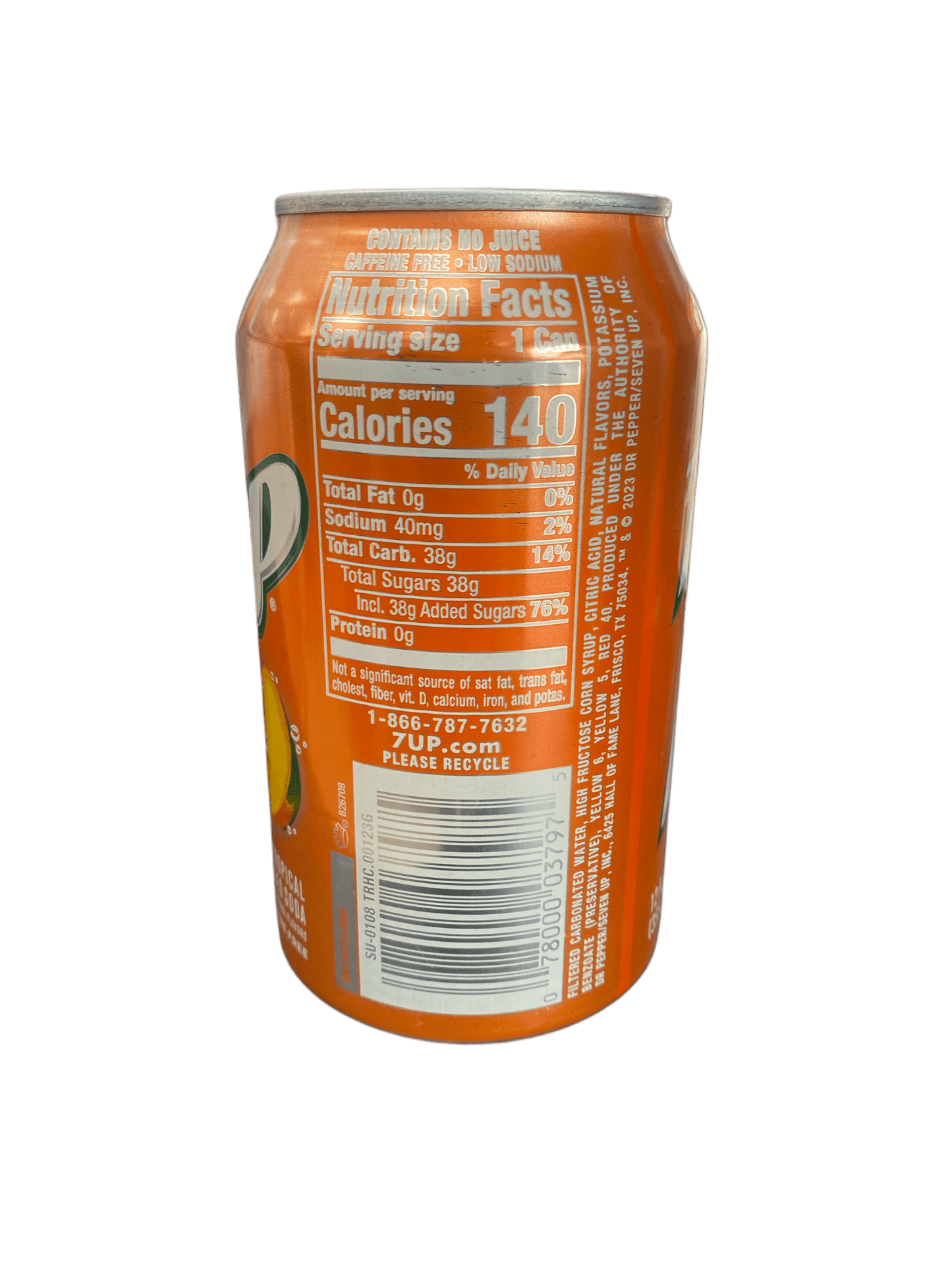 7UP Tropical Can 355ML