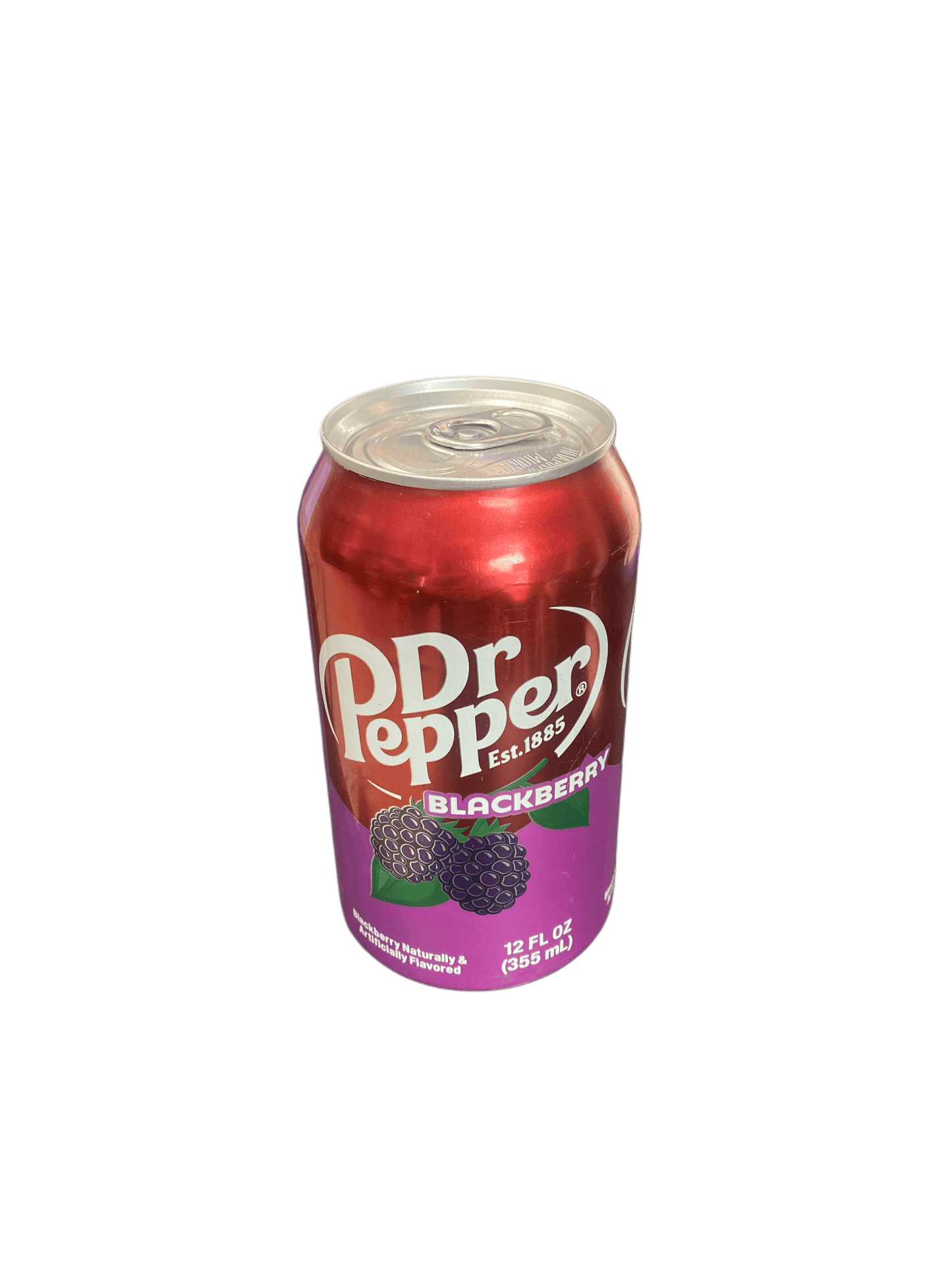 Dr. Pepper Blackberry Soda Can 355ML