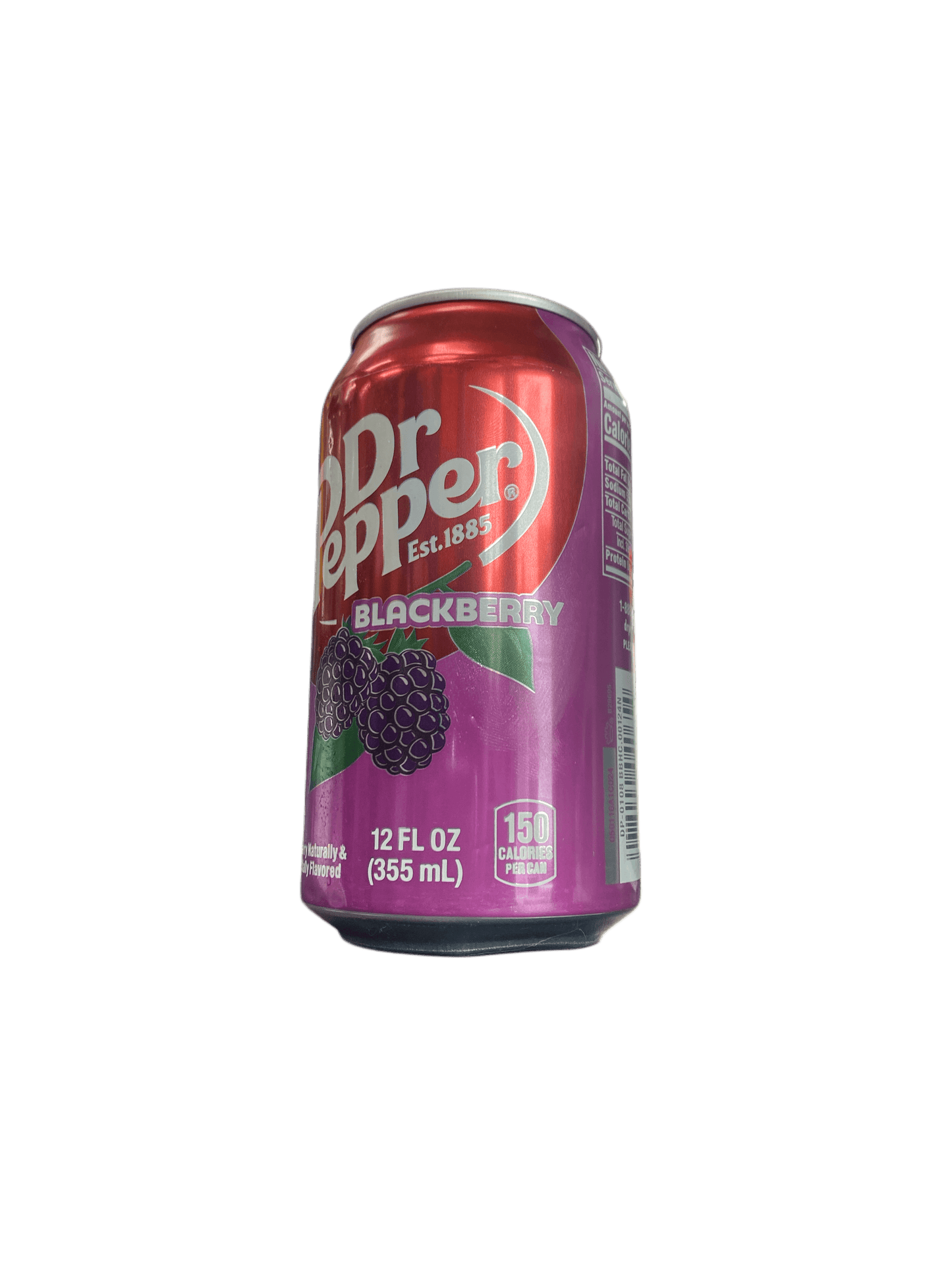 Dr. Pepper Blackberry Soda Can 355ML