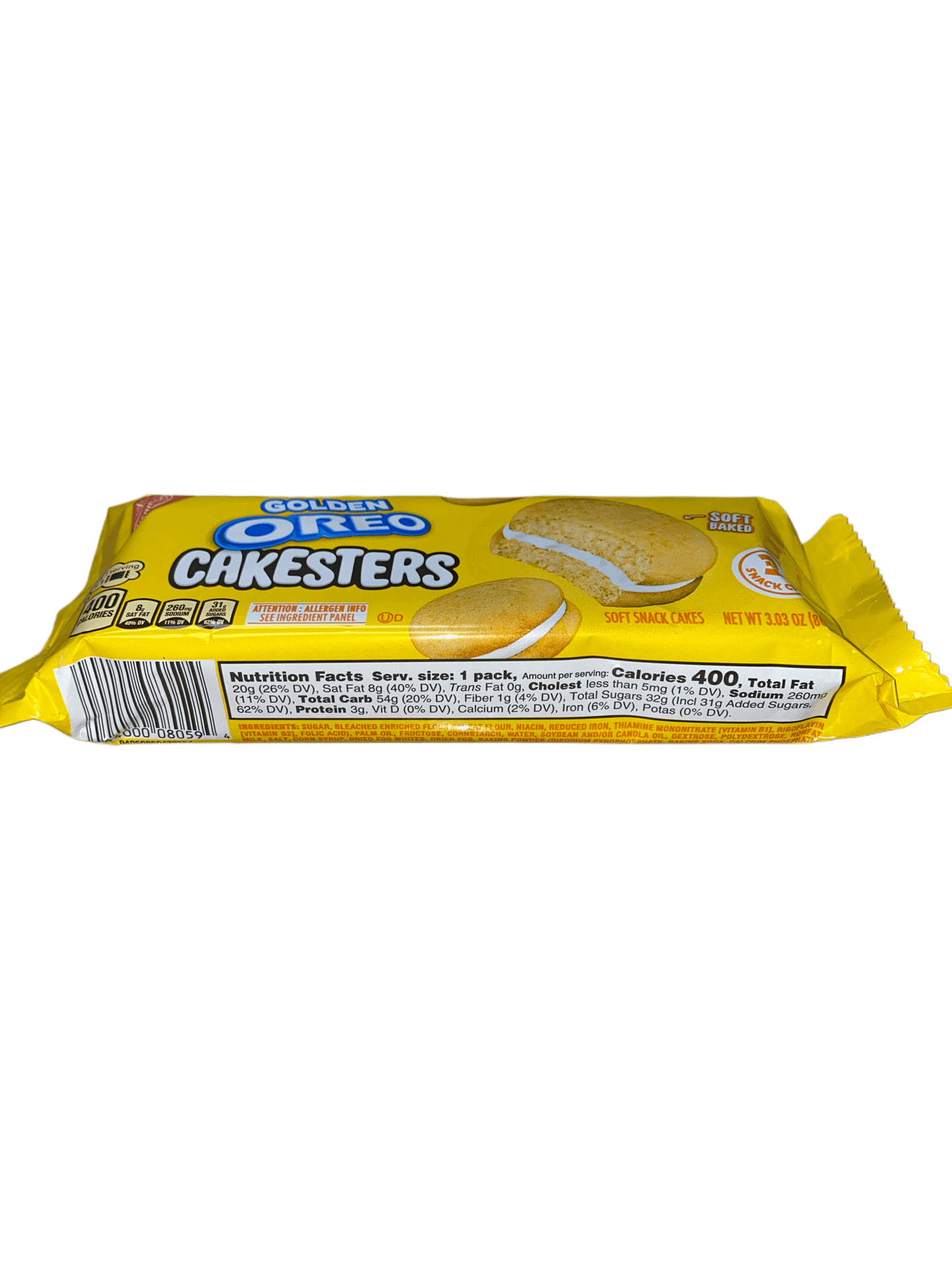Oreo Golden Cakesters 3 Pack - 3.03OZ