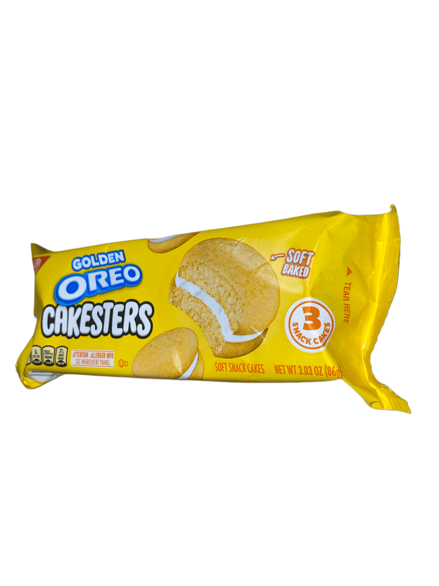 Oreo Golden Cakesters 3 Pack - 3.03OZ