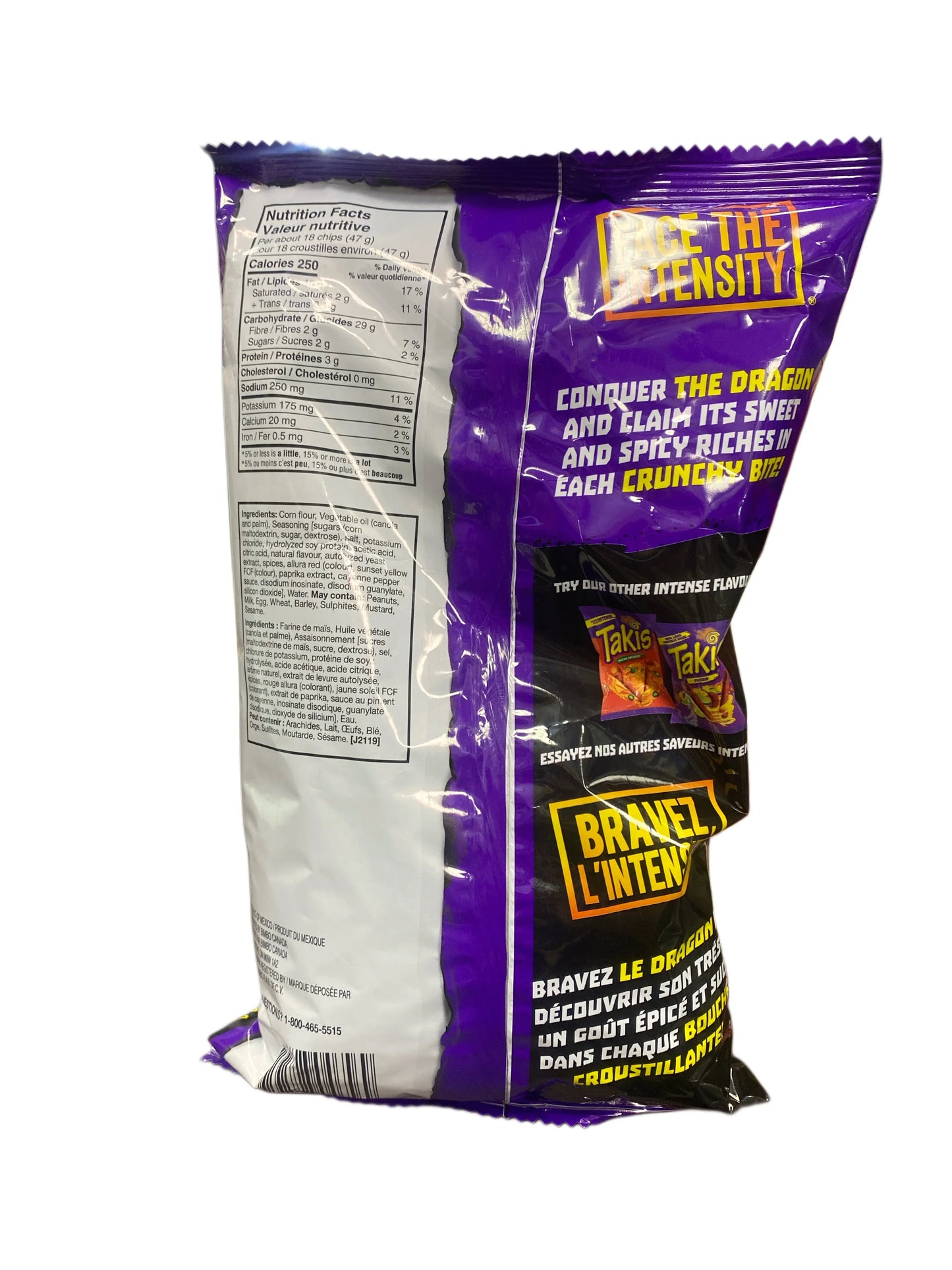 Takis Chili Piquant Du Dragon 280G
