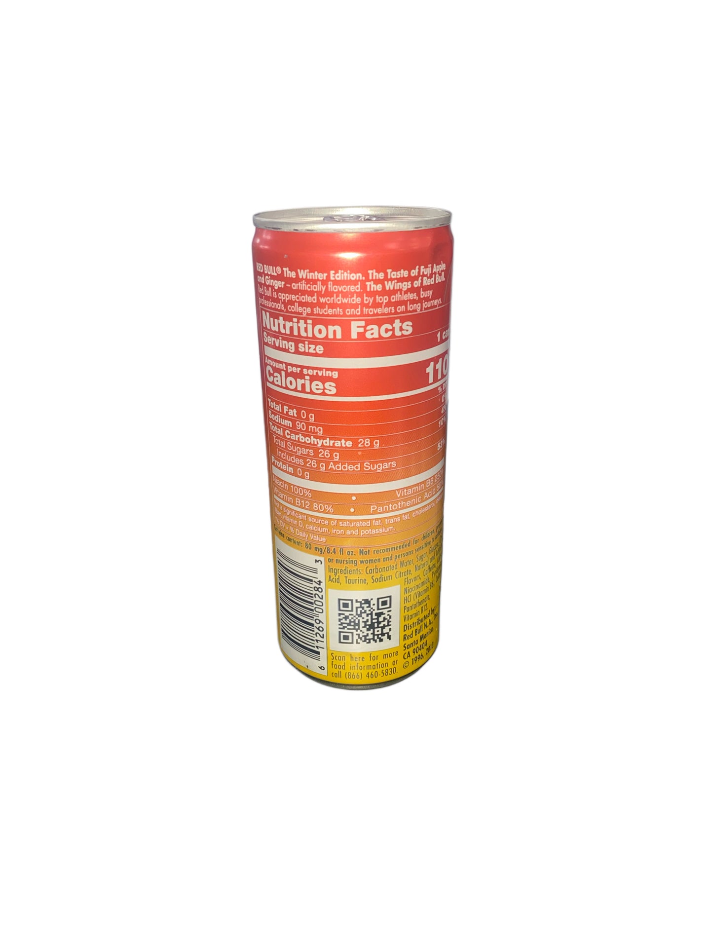 Red Bull Energía Manzana Fuji y Jengibre 250ml – Edición EE. UU.