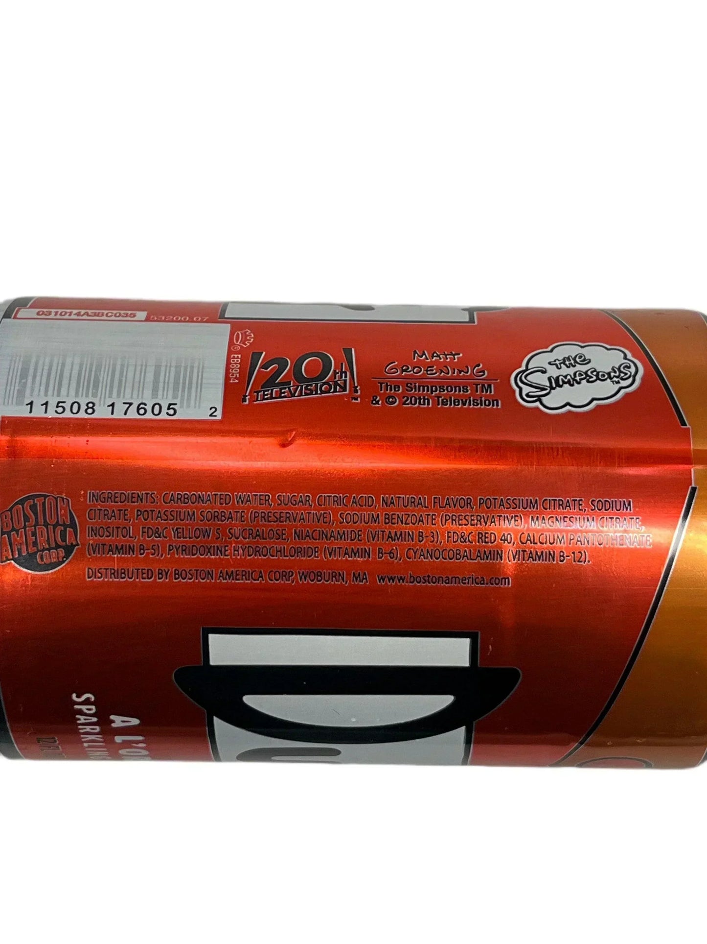 Boston America Simpsons Duff A L'Orange Sparkling 355ML