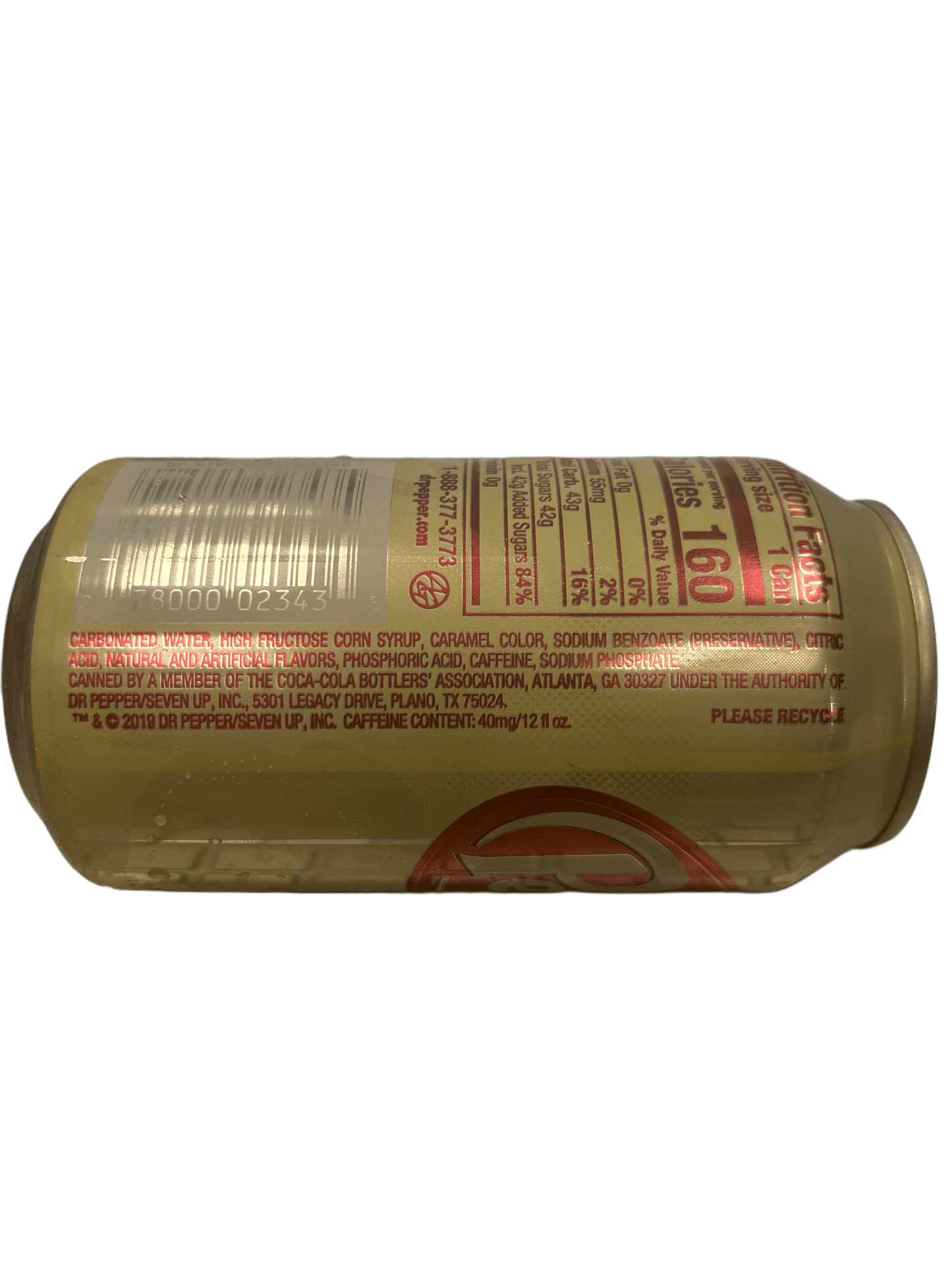 Dr. Pepper Vanilla Float 355ML - U.S Edition