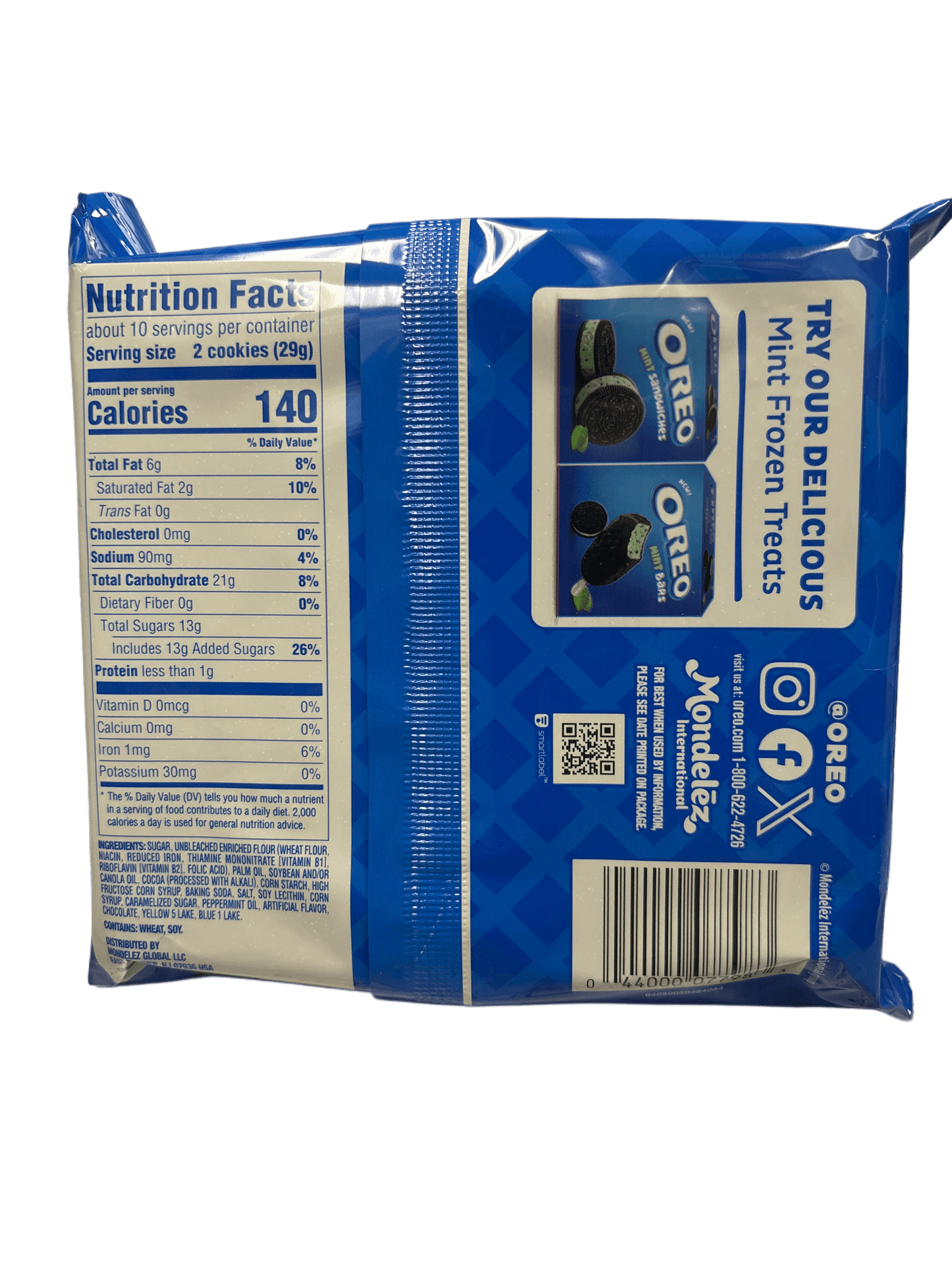 Oreo Menta Chip 303G Edición Limitada