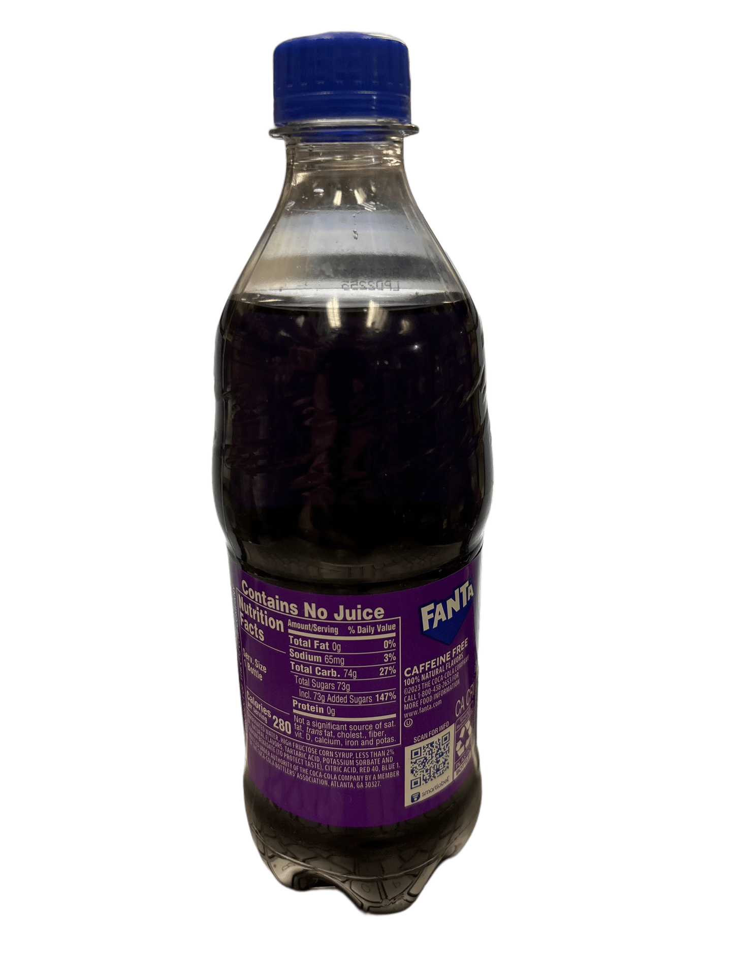 Fanta Grape Bottle 591ML
