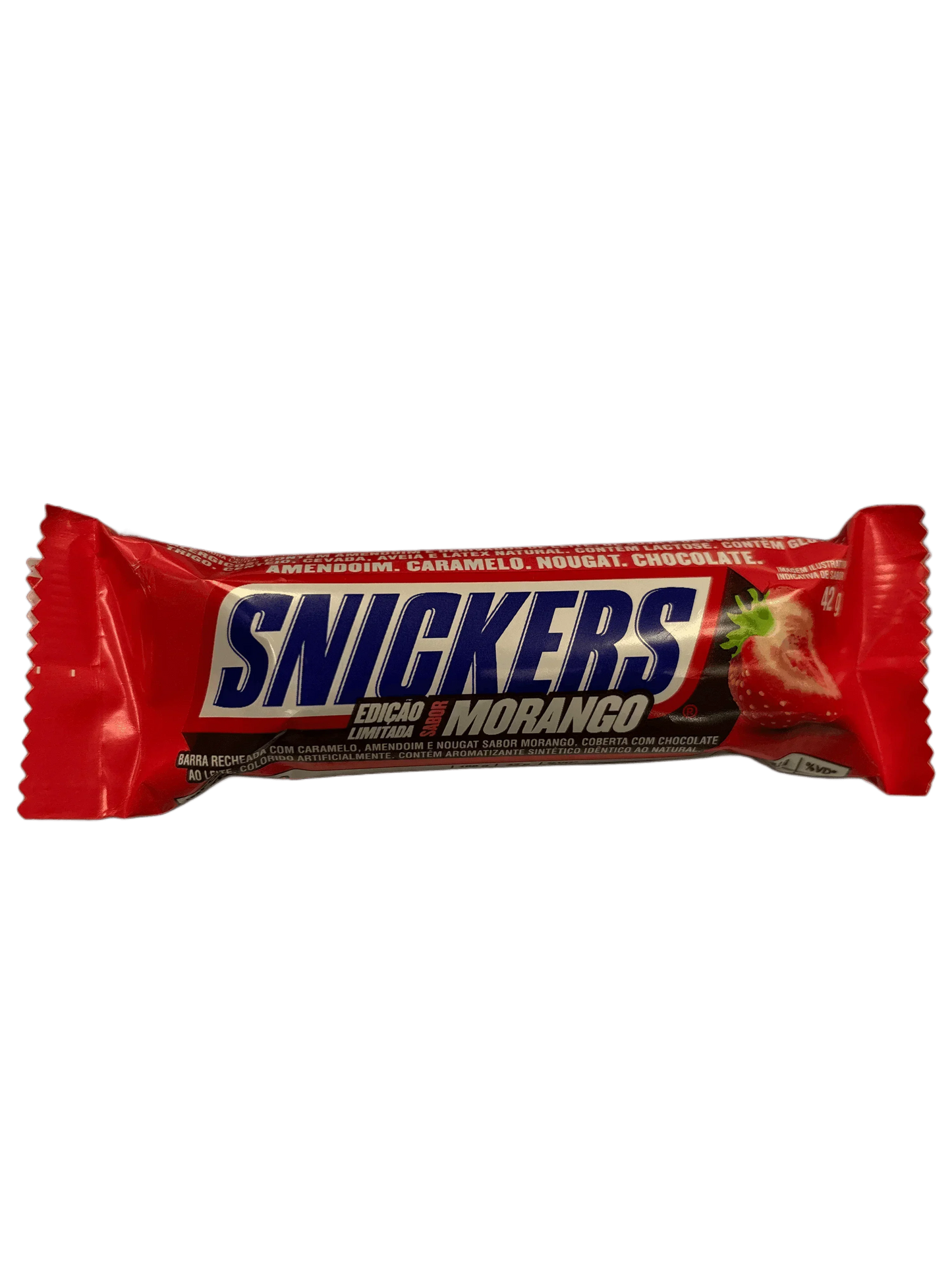Snickers Morango Strawberry 42g Brazil Edition