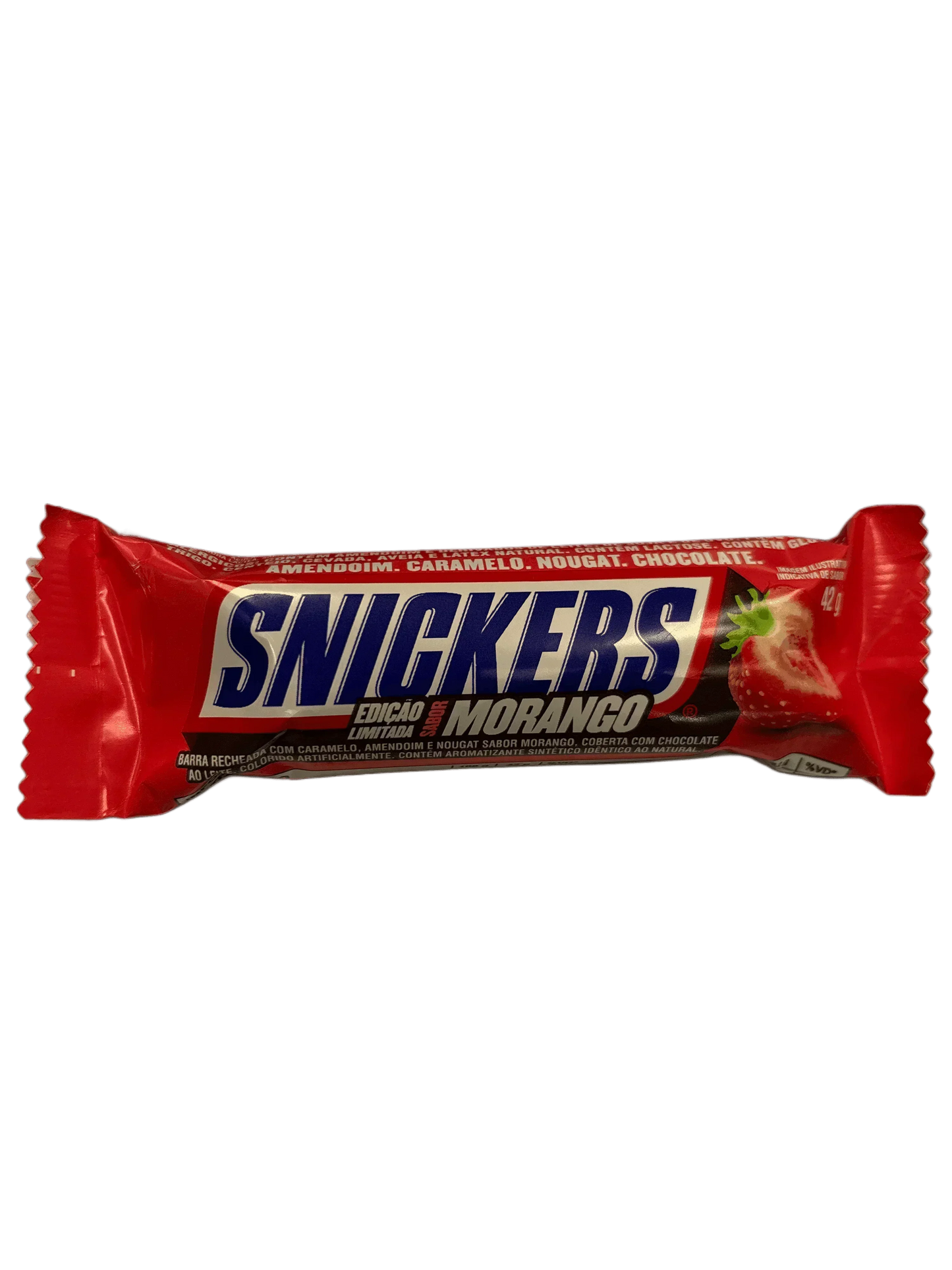 Snickers Morango Strawberry 42g Brazil Edition