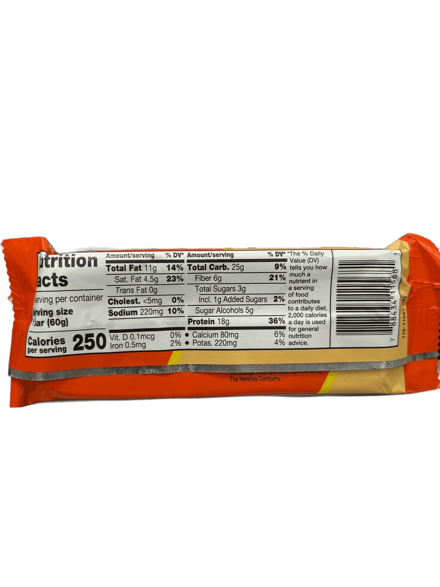 ÉN Reese's Peanut Butter Protein Bar 60G