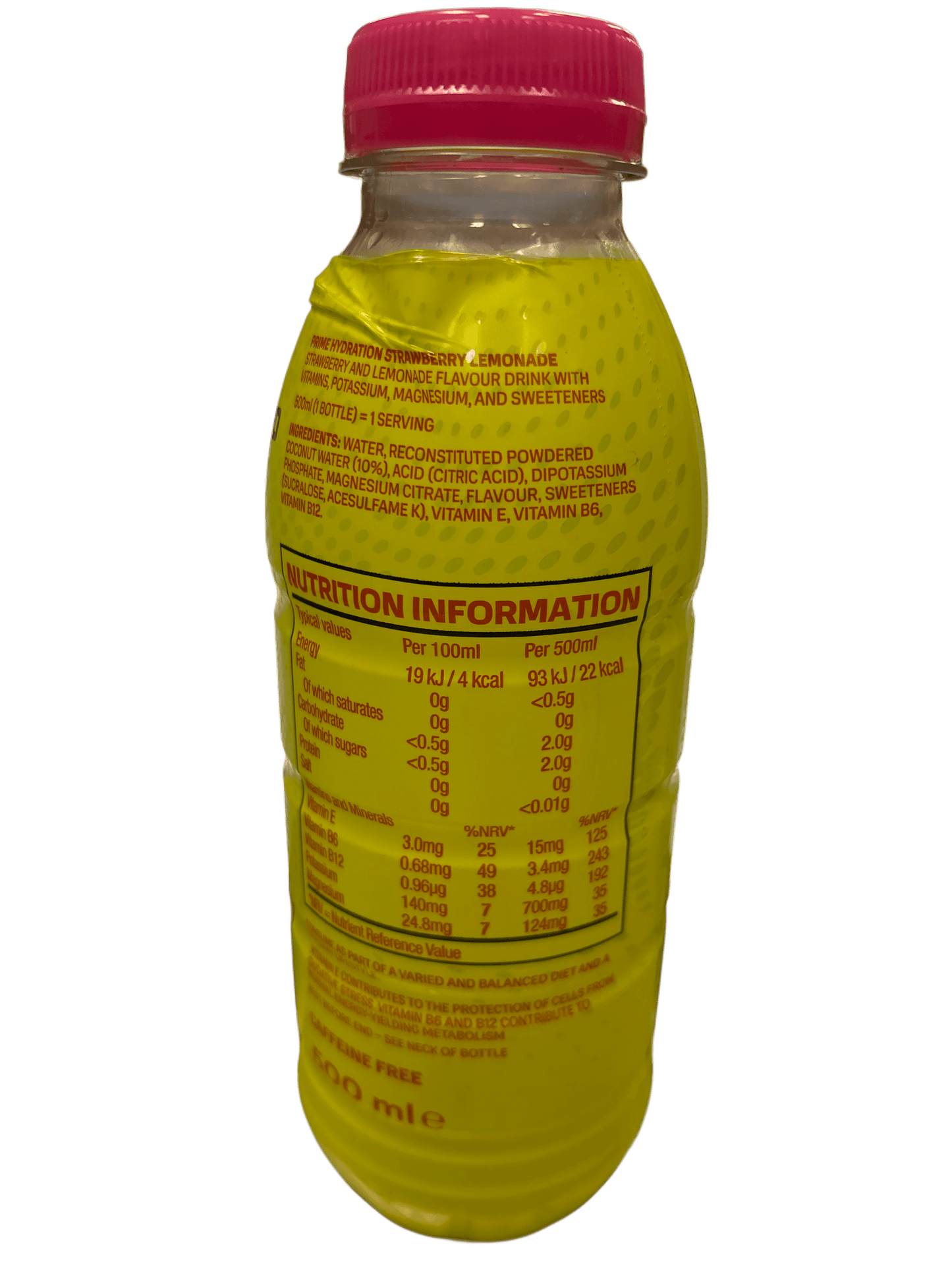 Prime Hydration Erling Haaland Drink Damaged