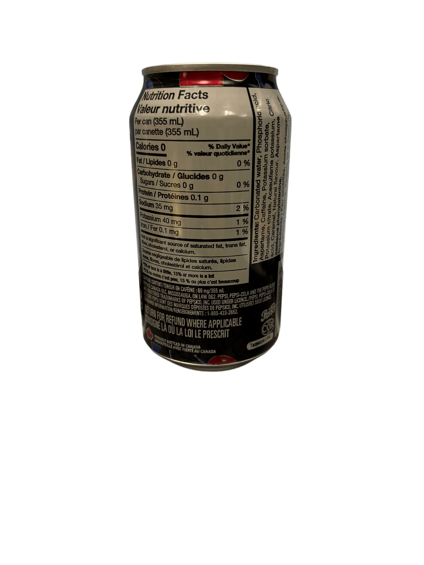 Pepsi Zero Sugar Cherry 355ML