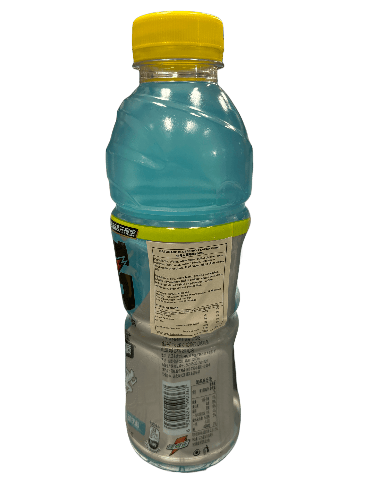 Gatorade Blueberry 600ML - China Edition