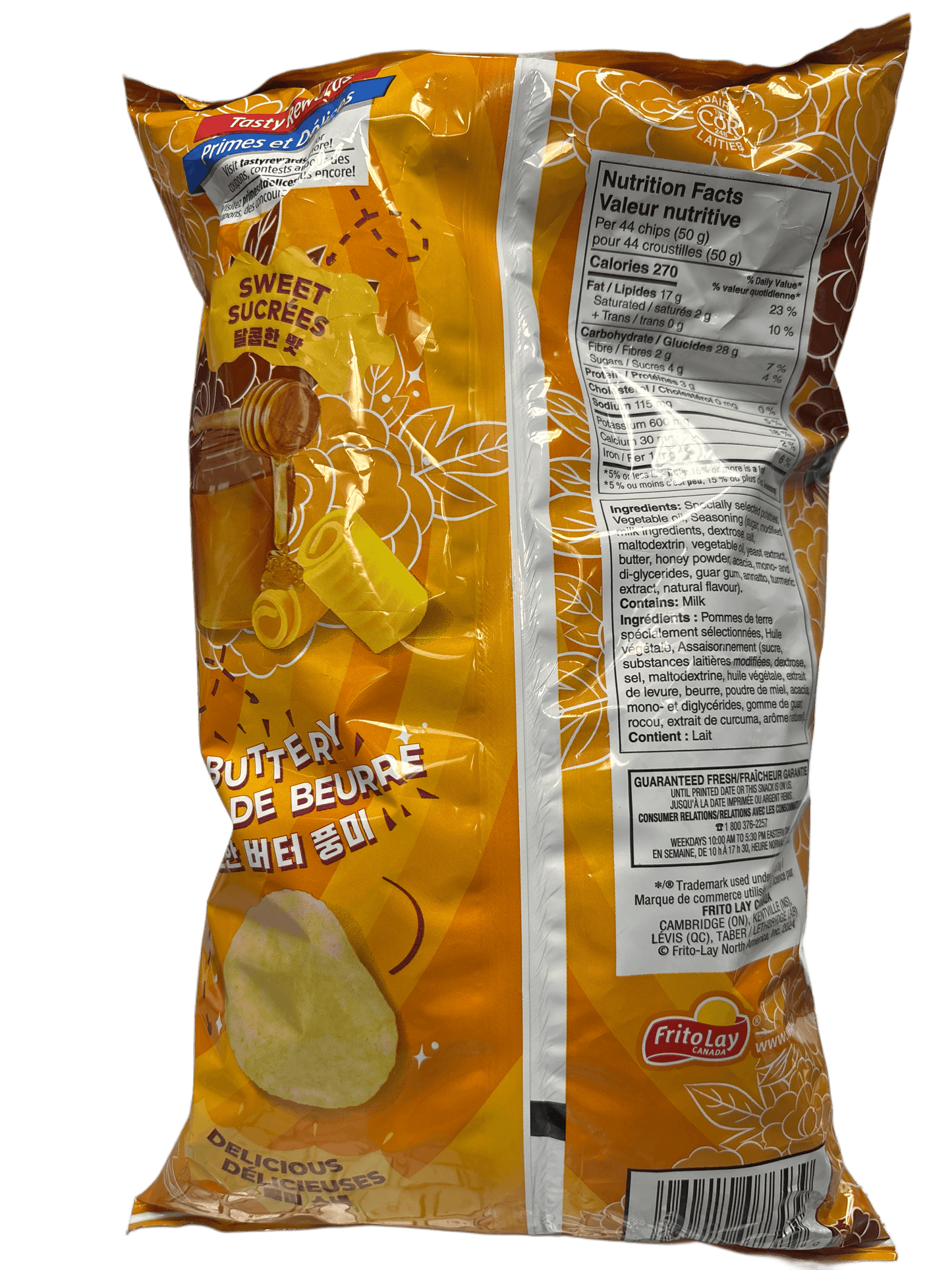 Lays Honey Butter - 165G Exp 05/25