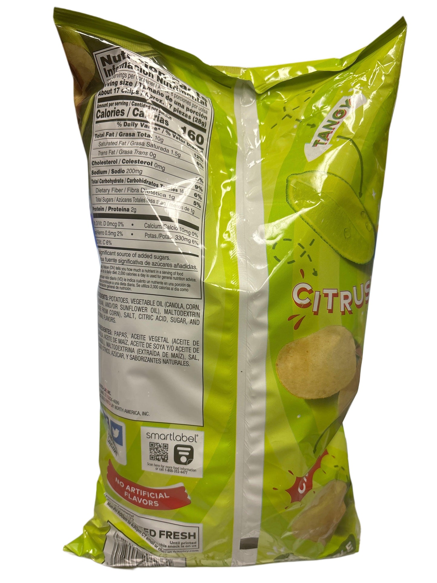 Lays Chips sabor limón 220G