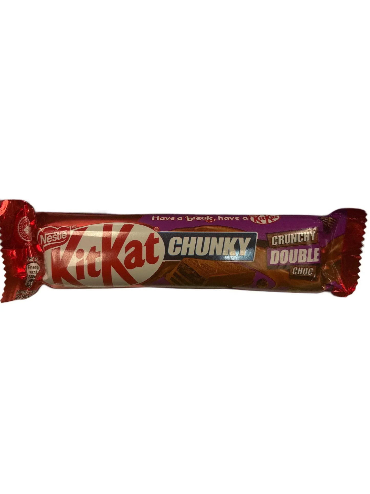Kit Kat Chunky Crujiente Doble Chocolate 42G - Edición Reino Unido