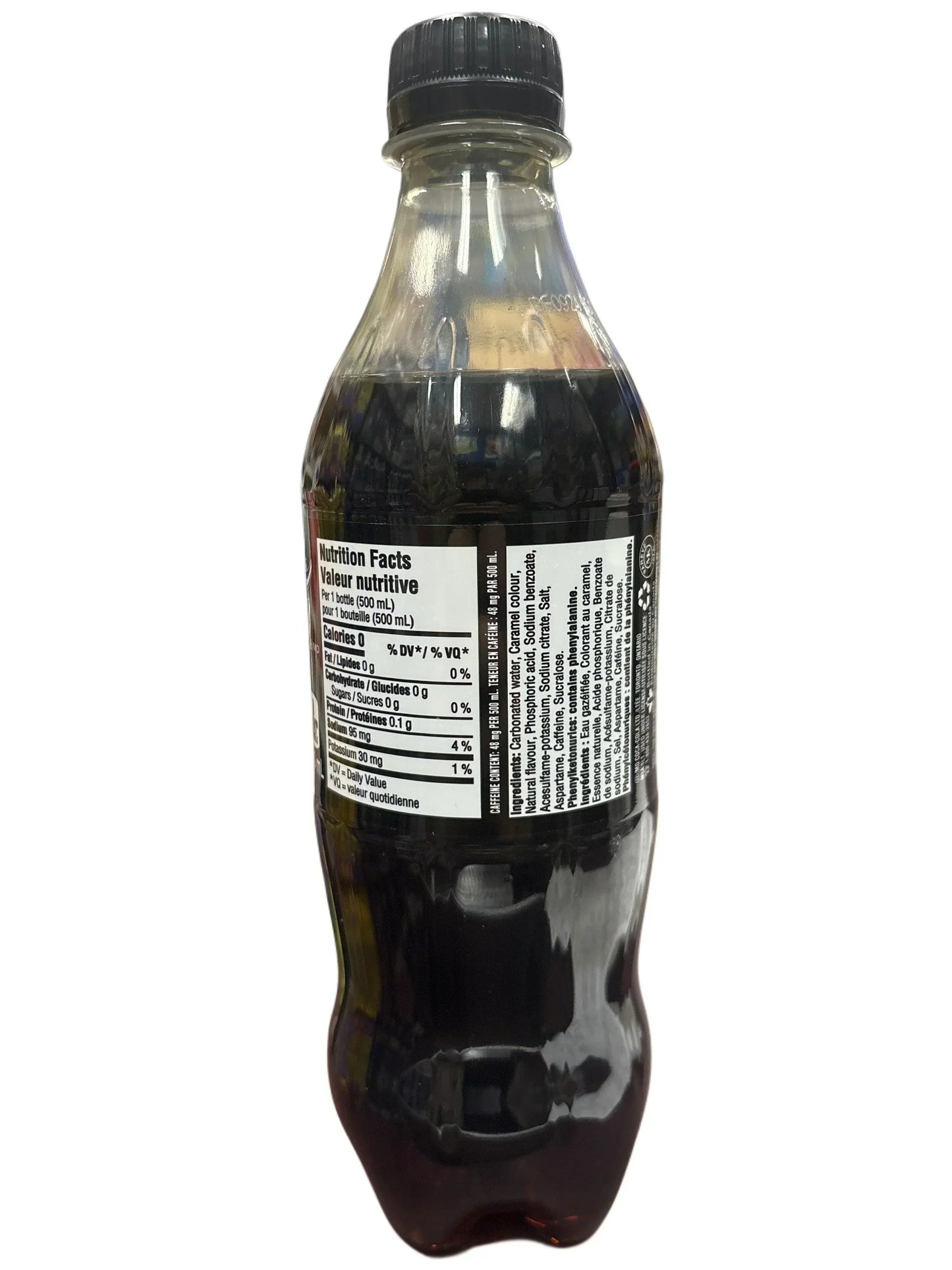 Coca Cola Zero Azúcar Botella Oreo 500ML