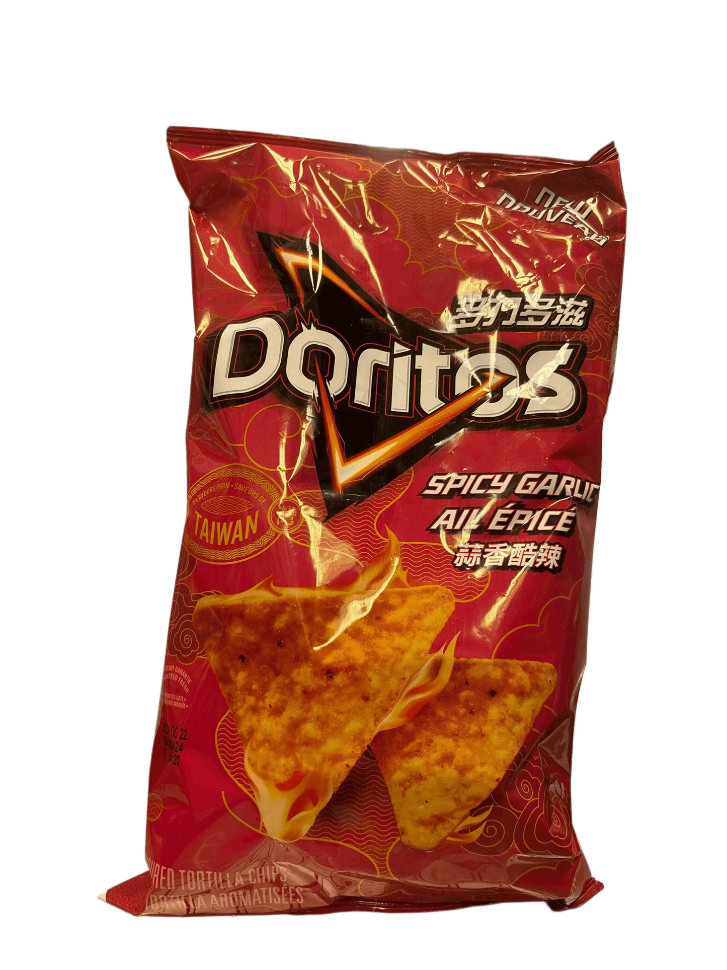 Doritos Spicy Garlic Tortilla Chips 210G - Taiwan Edition