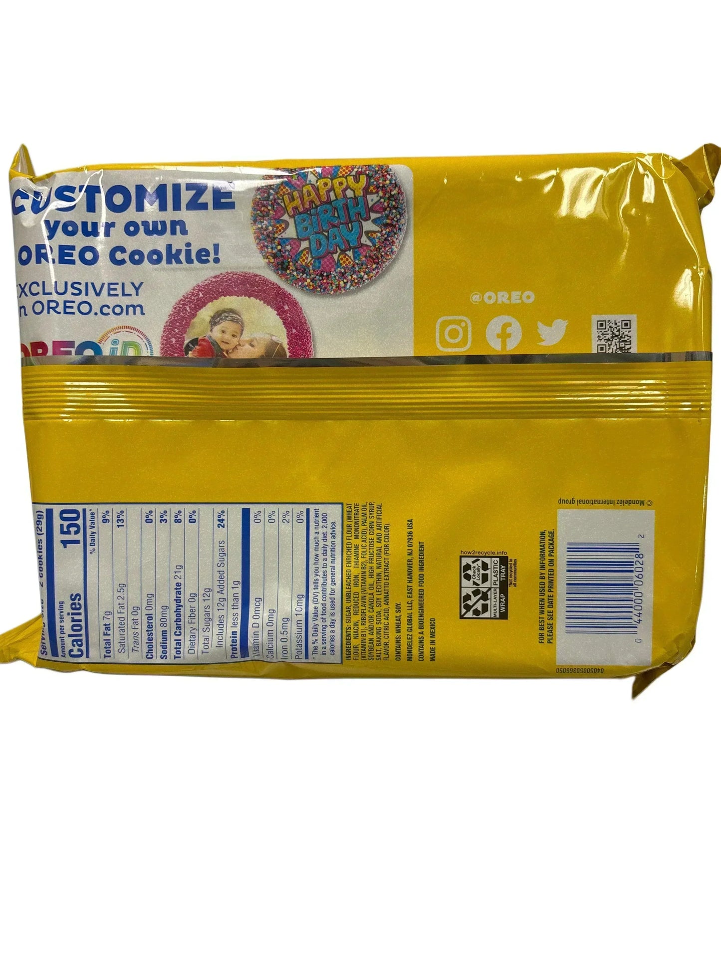 Oreo Limón Tamaño Familiar 2.71OZ