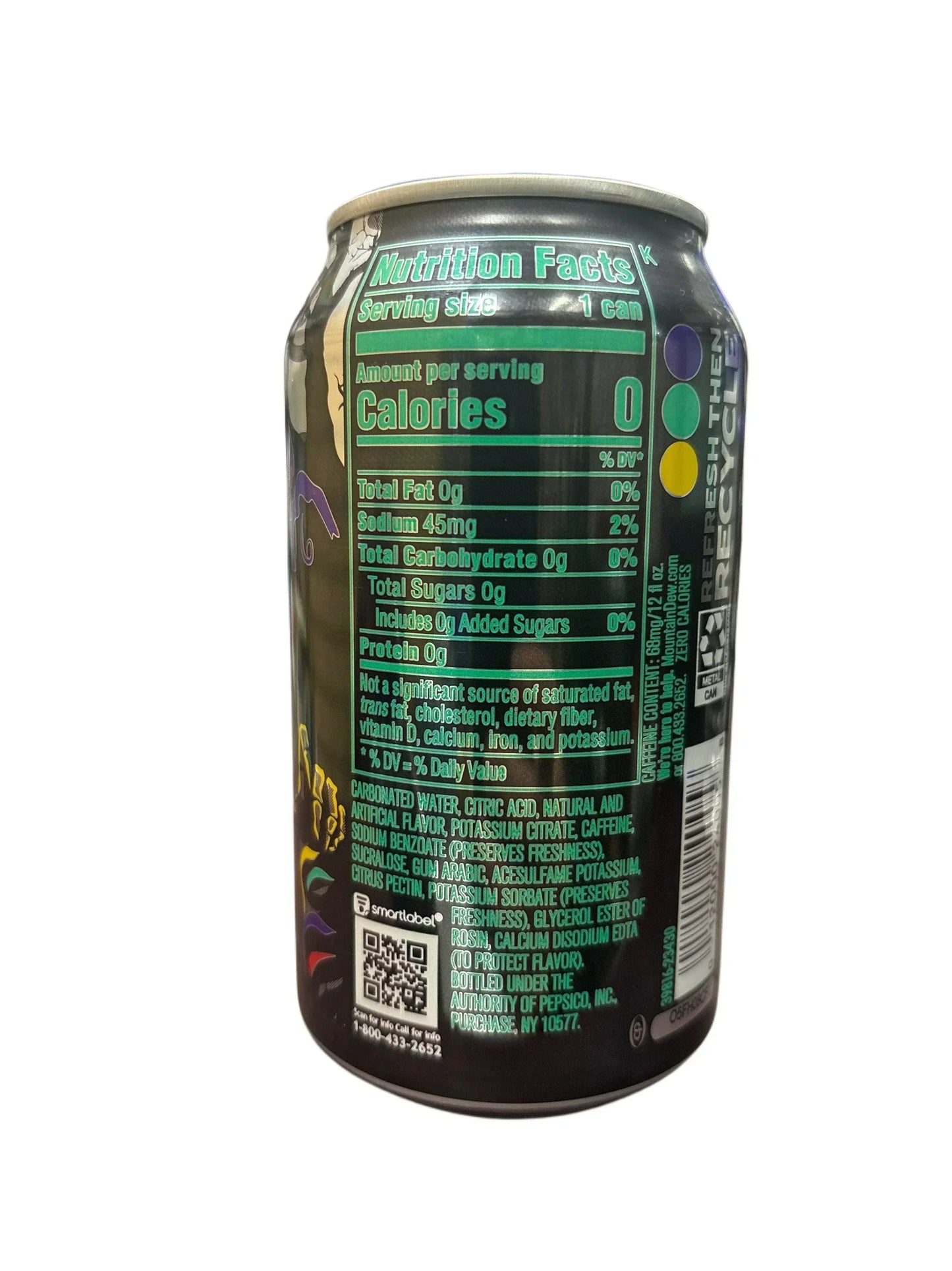 Mountain Dew Zero Azúcar VOO DEW 2024 355ML