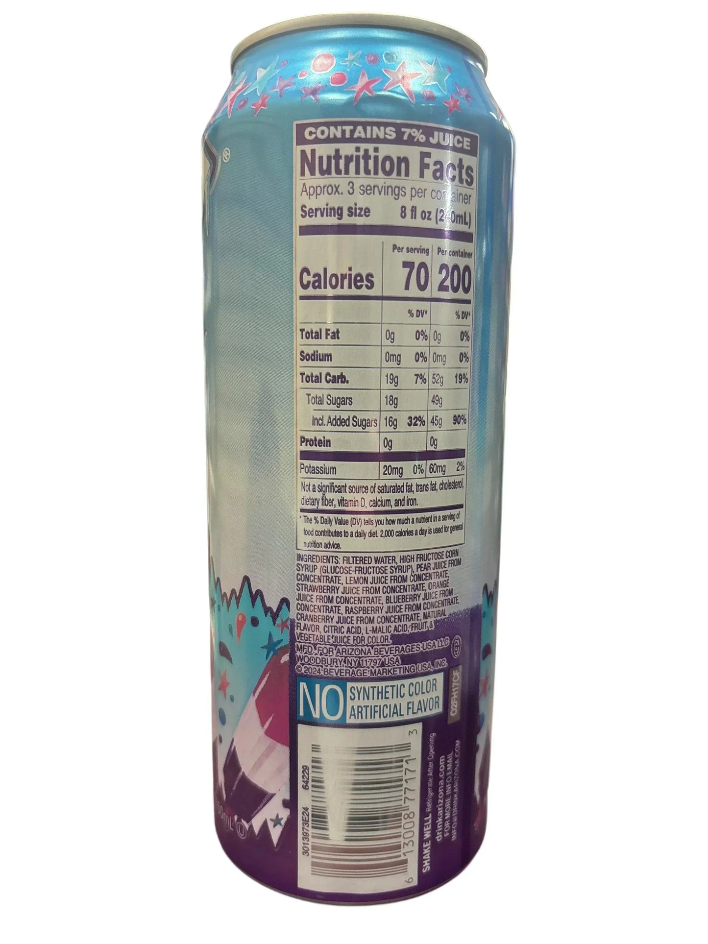 Arizona Frost Chillzicle Juice Drink 22OZ