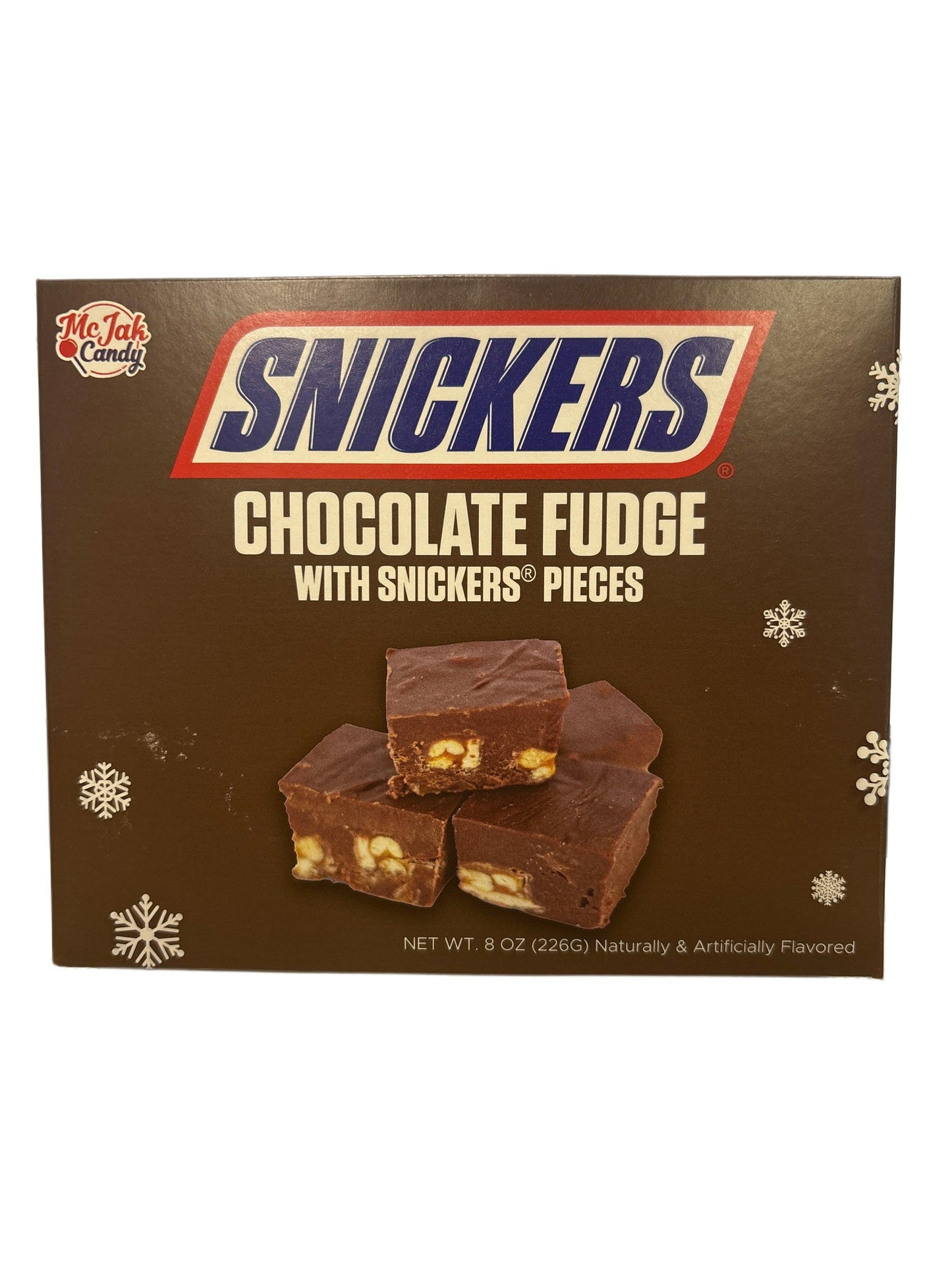 Snickers Chocolat Fudge Fête Avec Morceaux de Snickers 8OZ