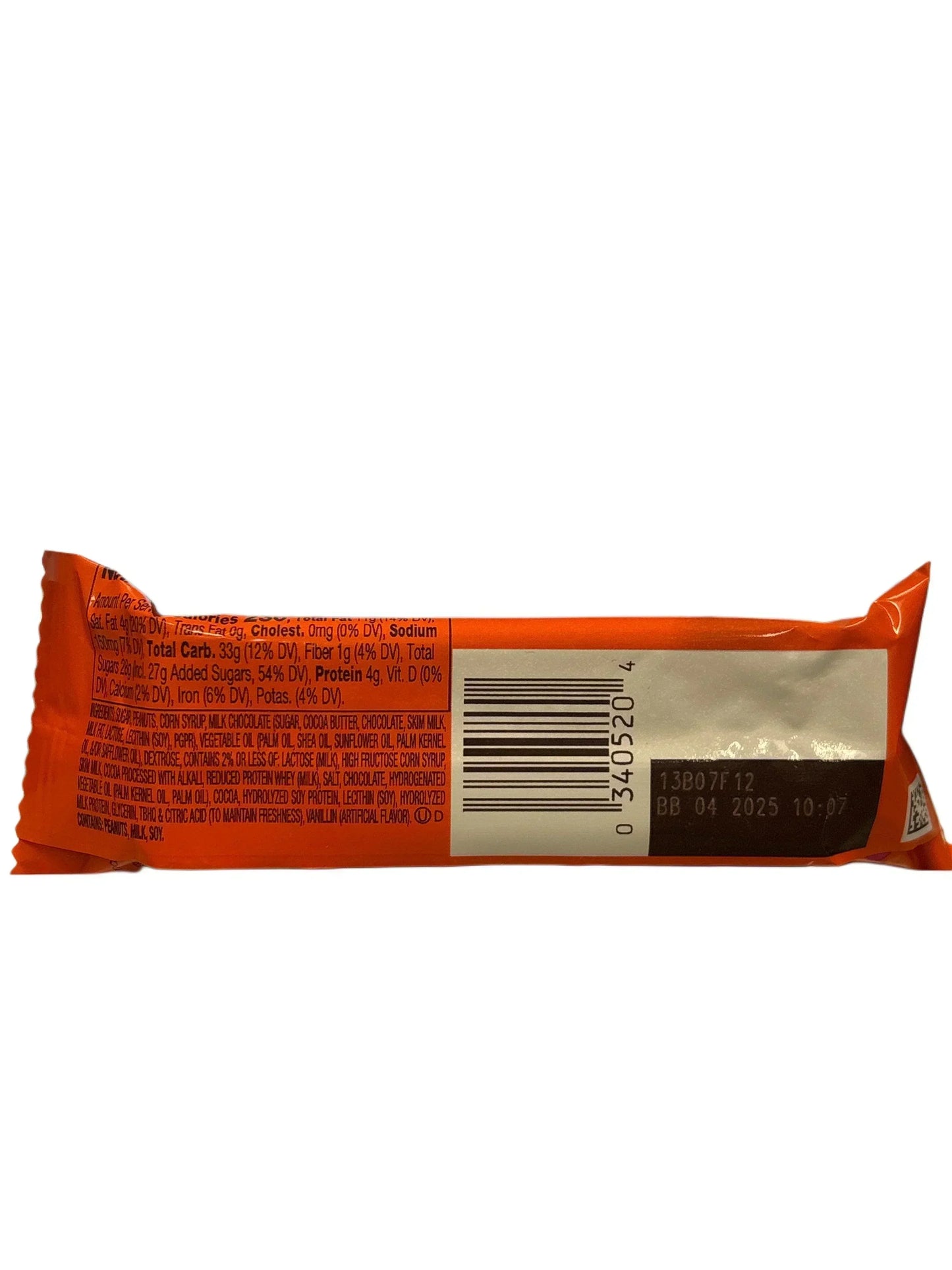 Barra de Chocolate Reese's Fast Break 1.8OZ - Edición EE. UU.