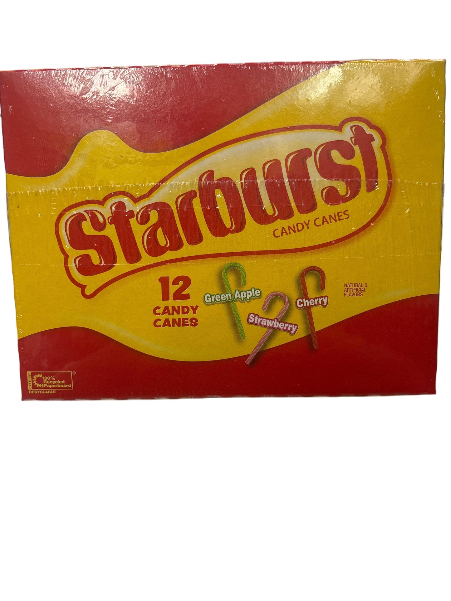 Starburst Candy Canes-12 Pack - U.S Edition