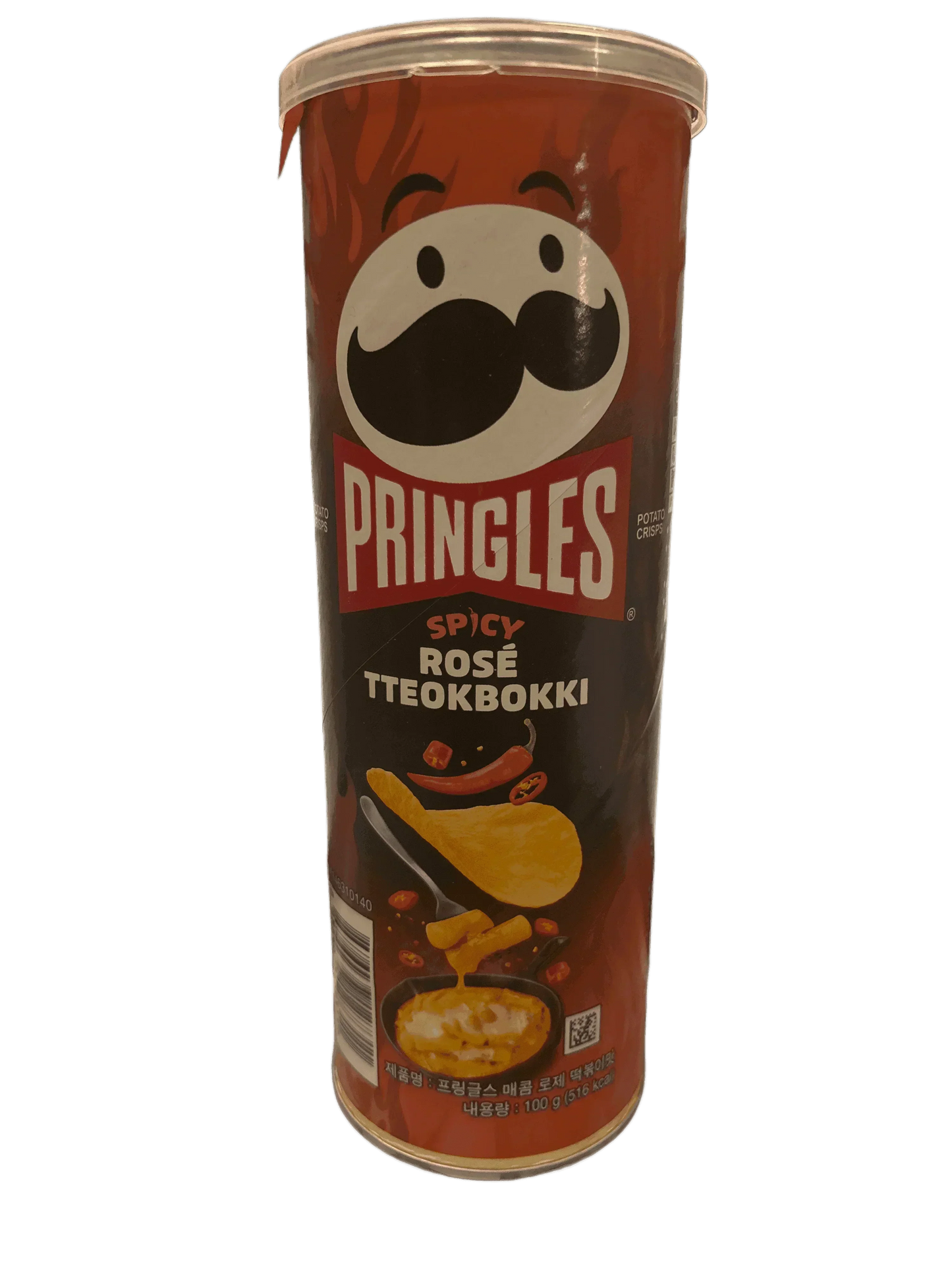 Pringles Spicy Rose Tteokbokki Chips 100G - China Edition