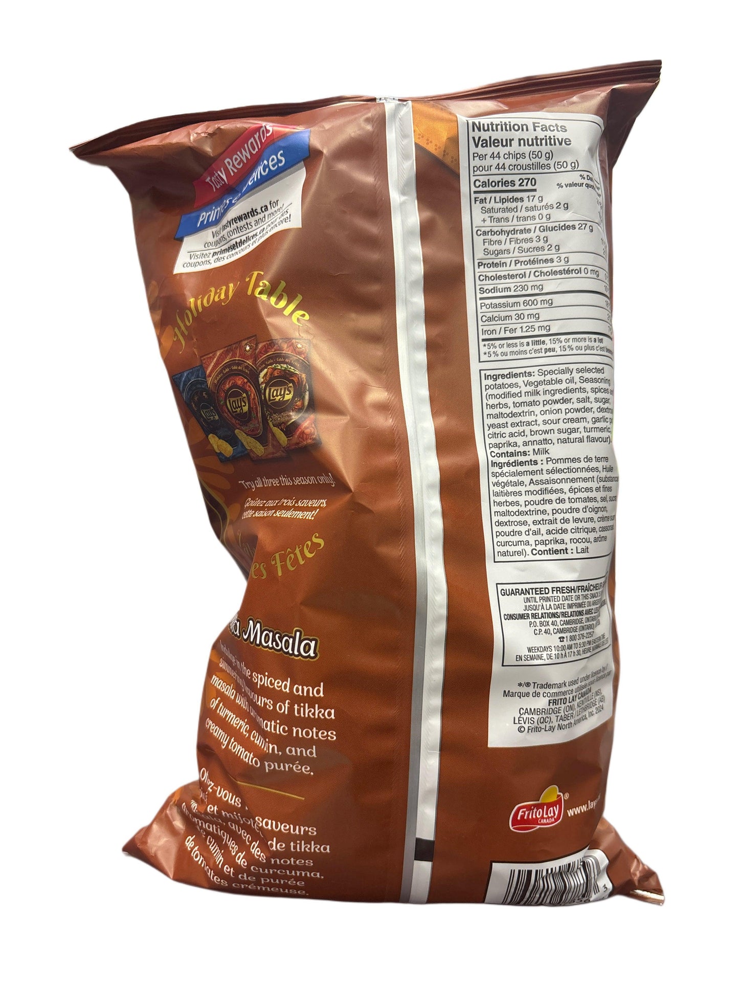 Lays Chips de Tikka Masala 220G - Edición Limitada