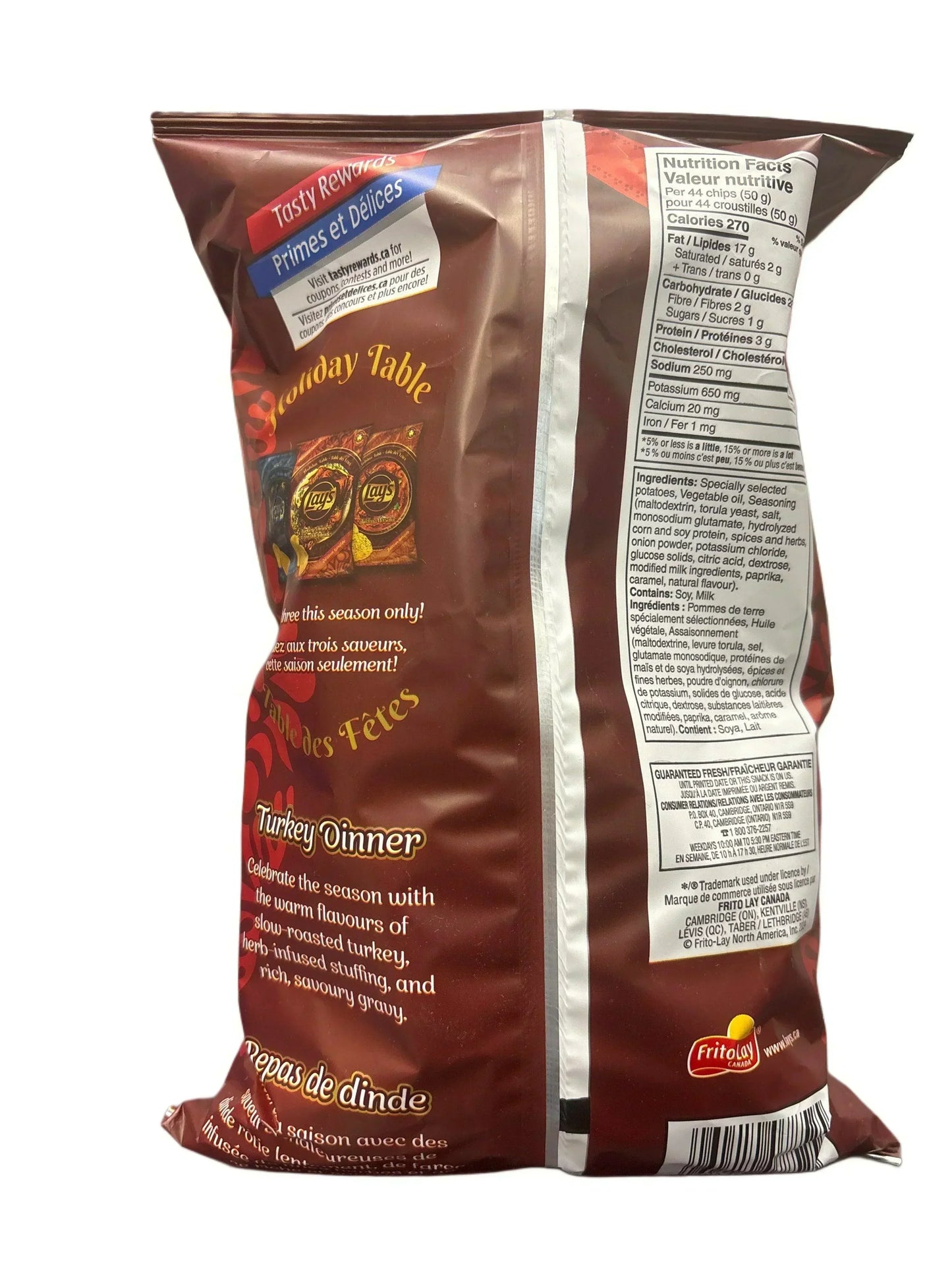 Chips Dinde Dîner Lays 220G - Édition Limitée