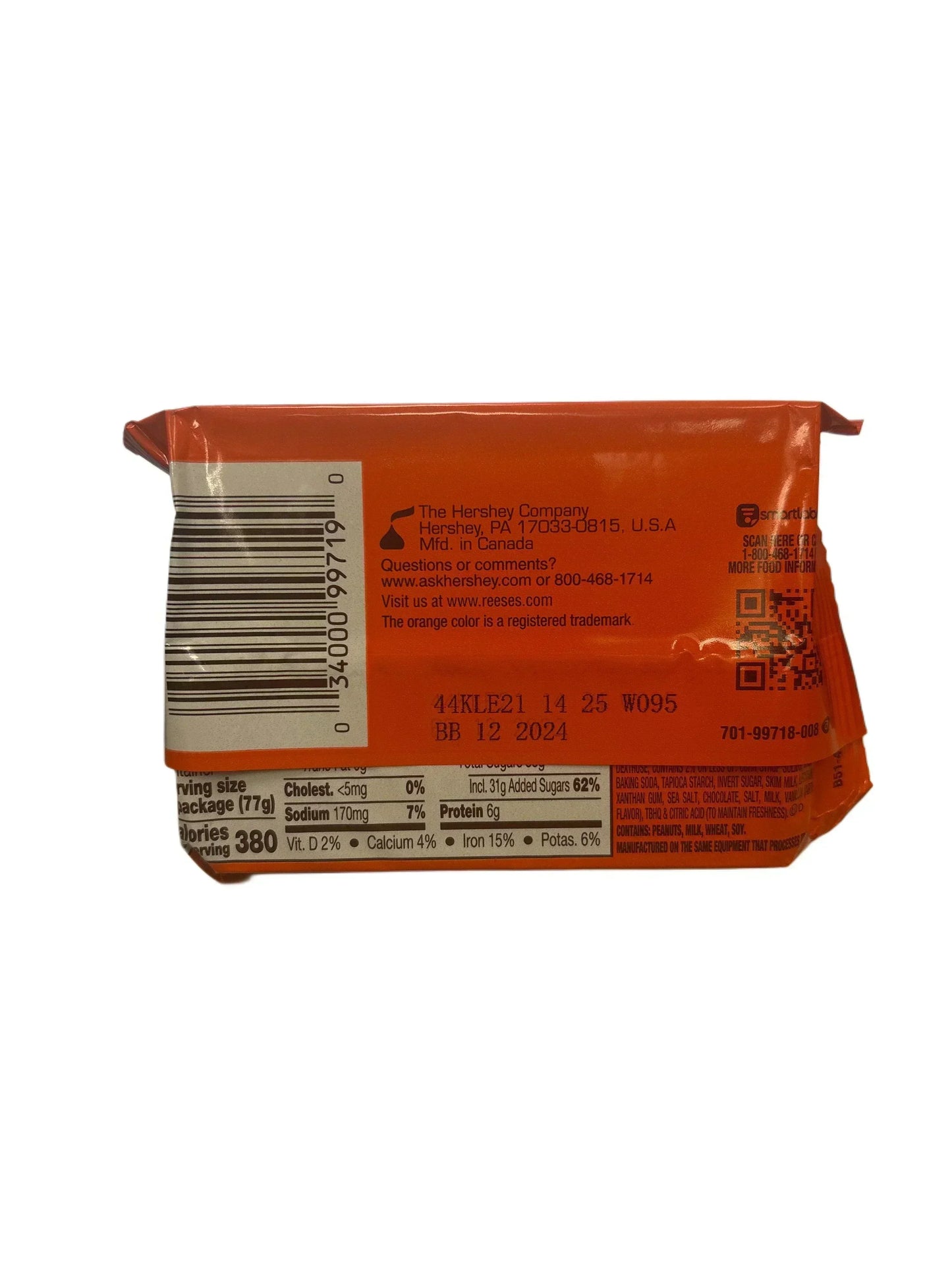 Reese's Snack Cakes Chocolate 2.75OZ