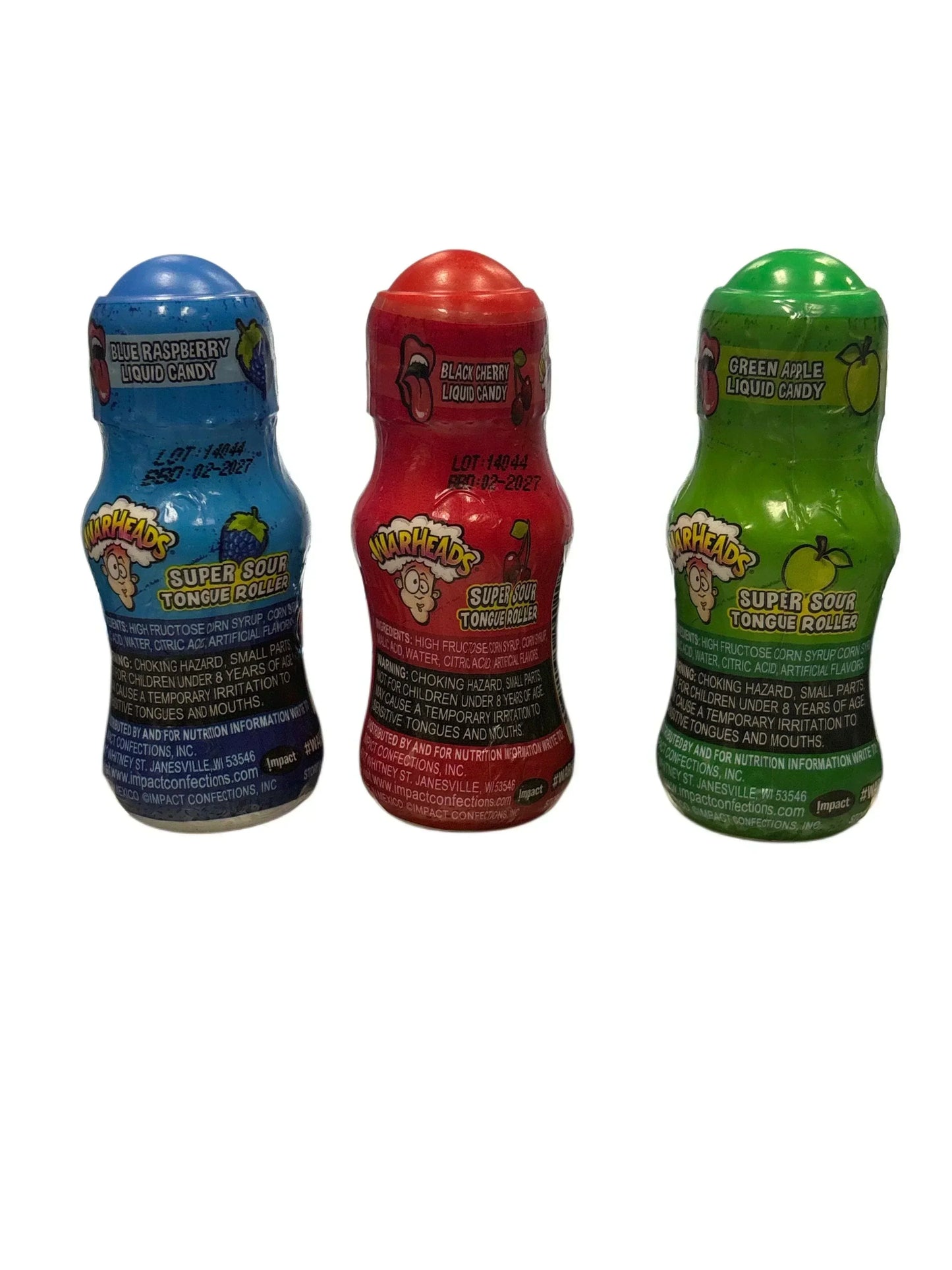 Warheads Super Sour Tongue Roller Sabores Surtidos - 0.85OZ