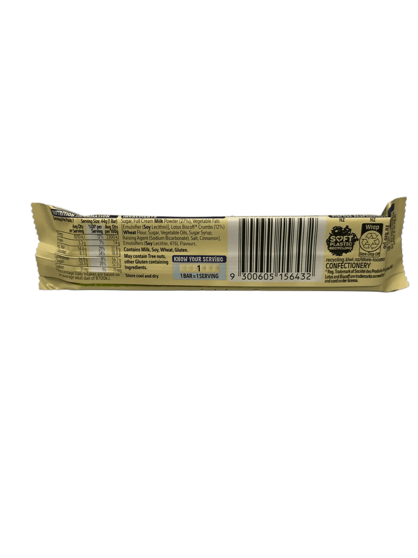 Nestle Milkybar Lotus Biscoff Chocolate Bar 44G