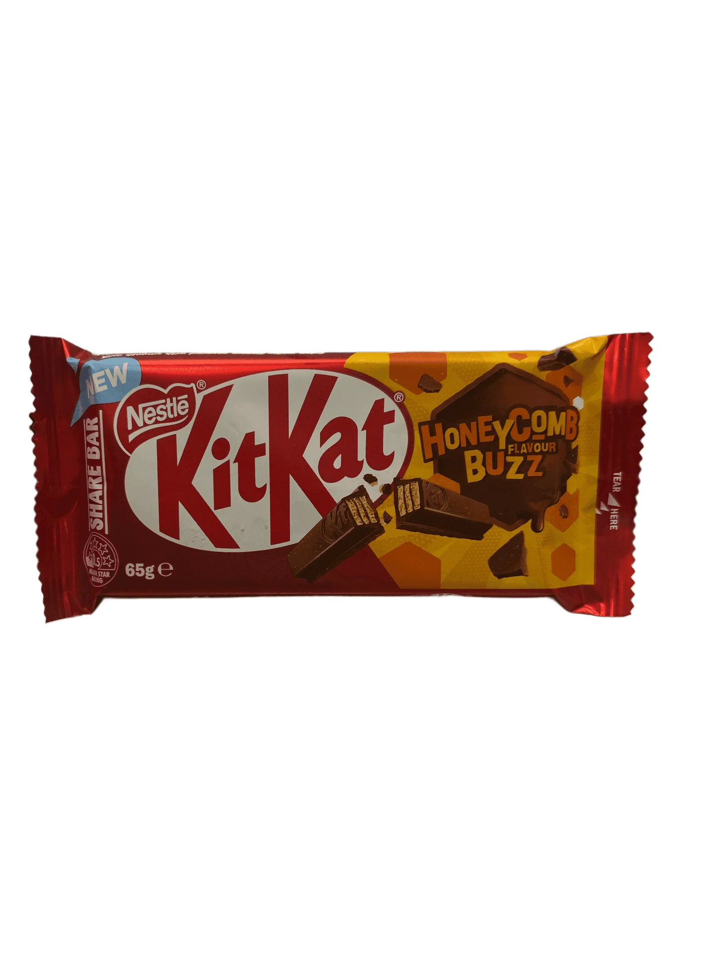 Kit Kat Honey Comb Buzz Chocolate Bar 65G - Share Bar