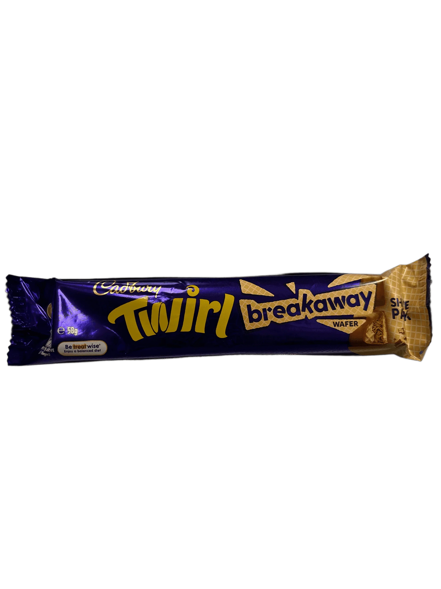 Cadbury Twirl Breakaway Wafer Share Pack 58G BB 06/25