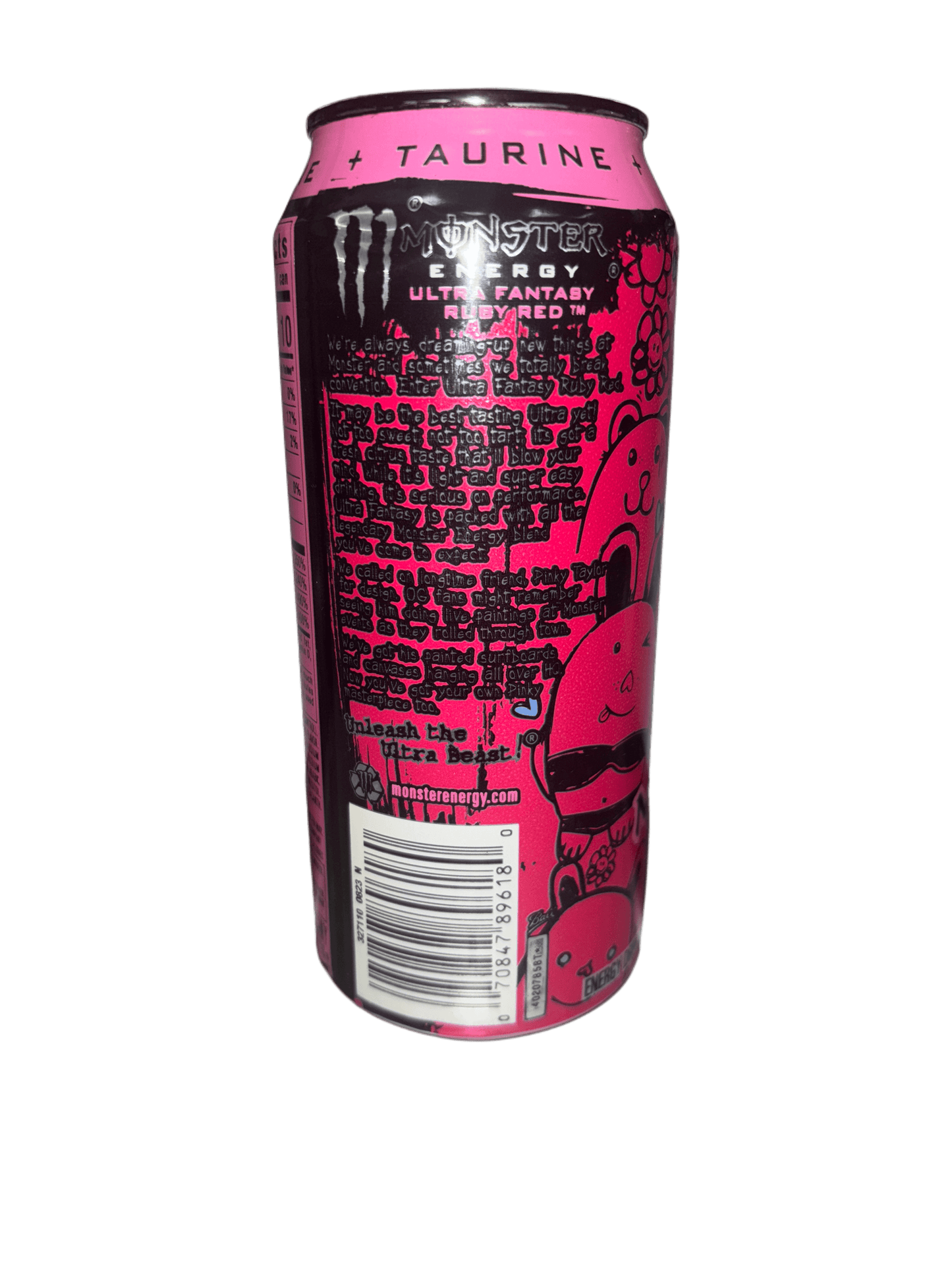 Monster Energy Zero Sugar Ultra Fantasy Ruby Red Drink 473ML - Canadian Edition