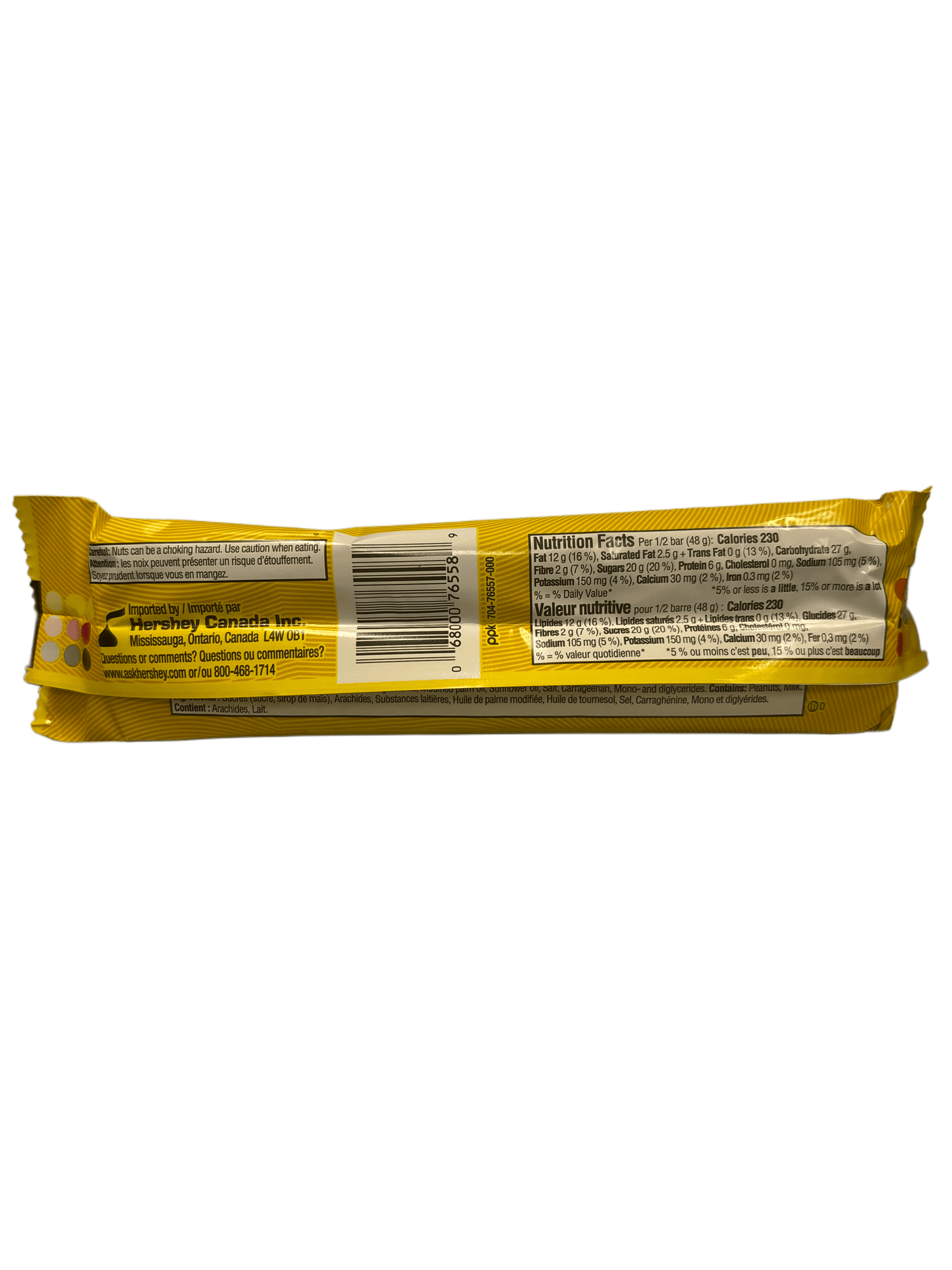Oh Henry King Size Nutty Crunchy Peanuts Caramel Chocolate Bar - 96G - Canadian Edition