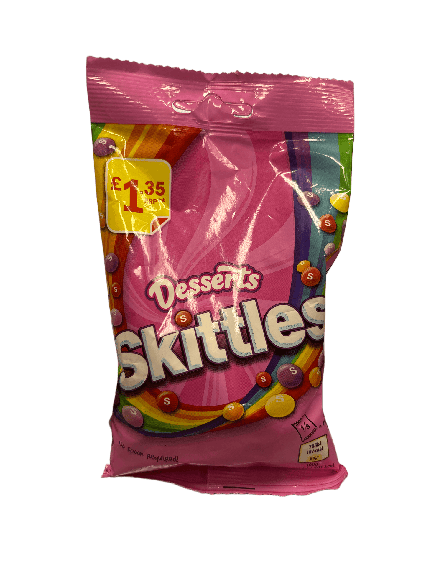 Skittles Desserts Candy Bag 125G - U.K Edition BB 04/25