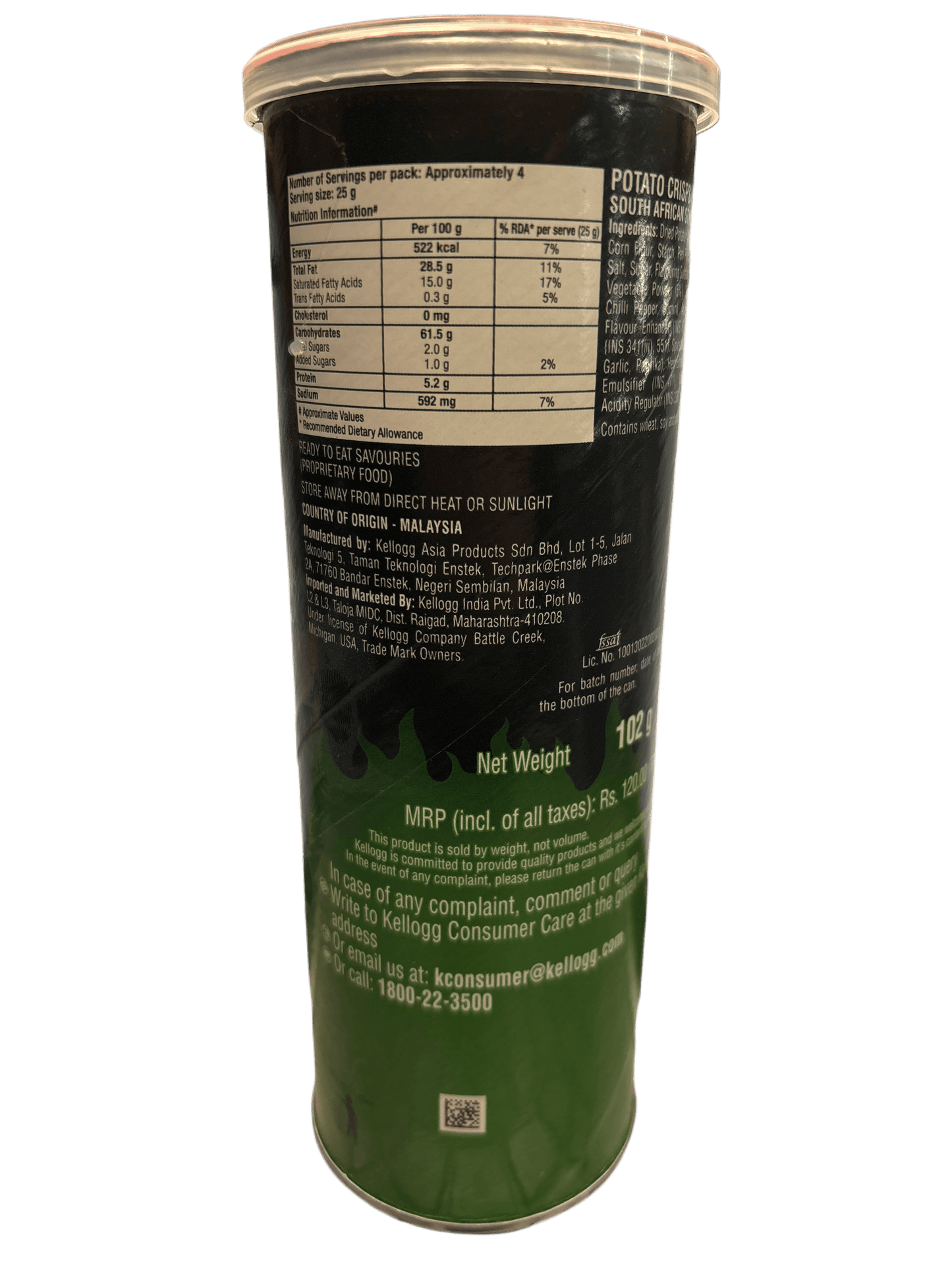 Pringles Südafrikanischer Stil Peri Peri 102G