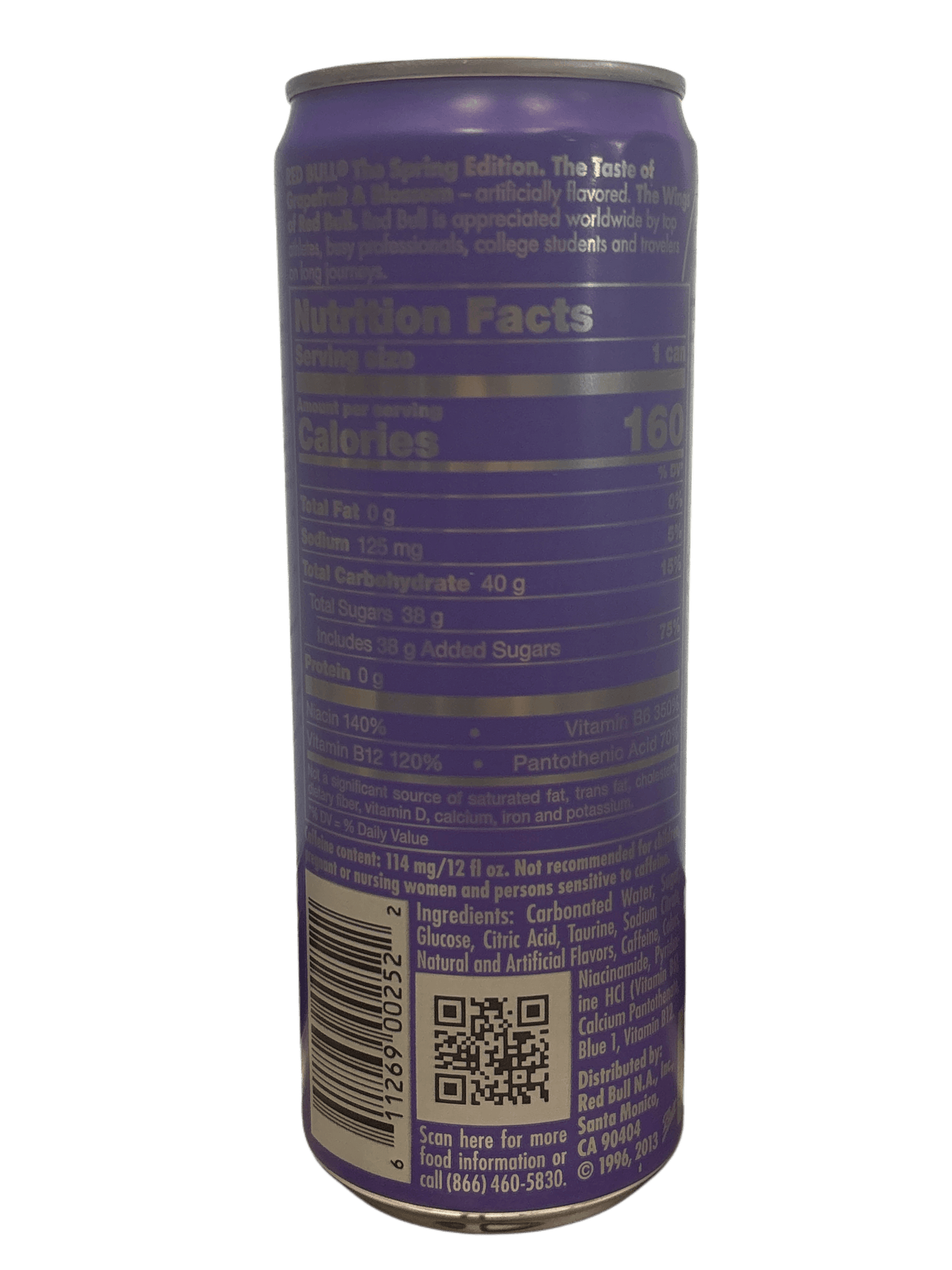 Red Bull Grapefruit & Blossom Energy Drink 355ML - California Edition