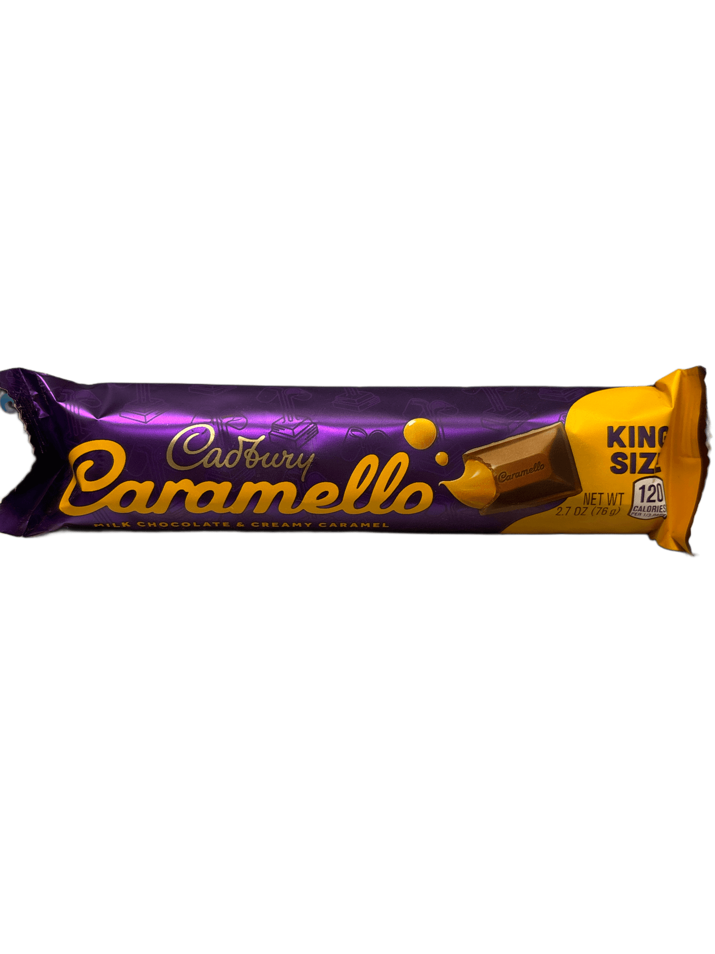 Cadbury Caramello Milk Chocolate & Caramel King Size 2.7OZ