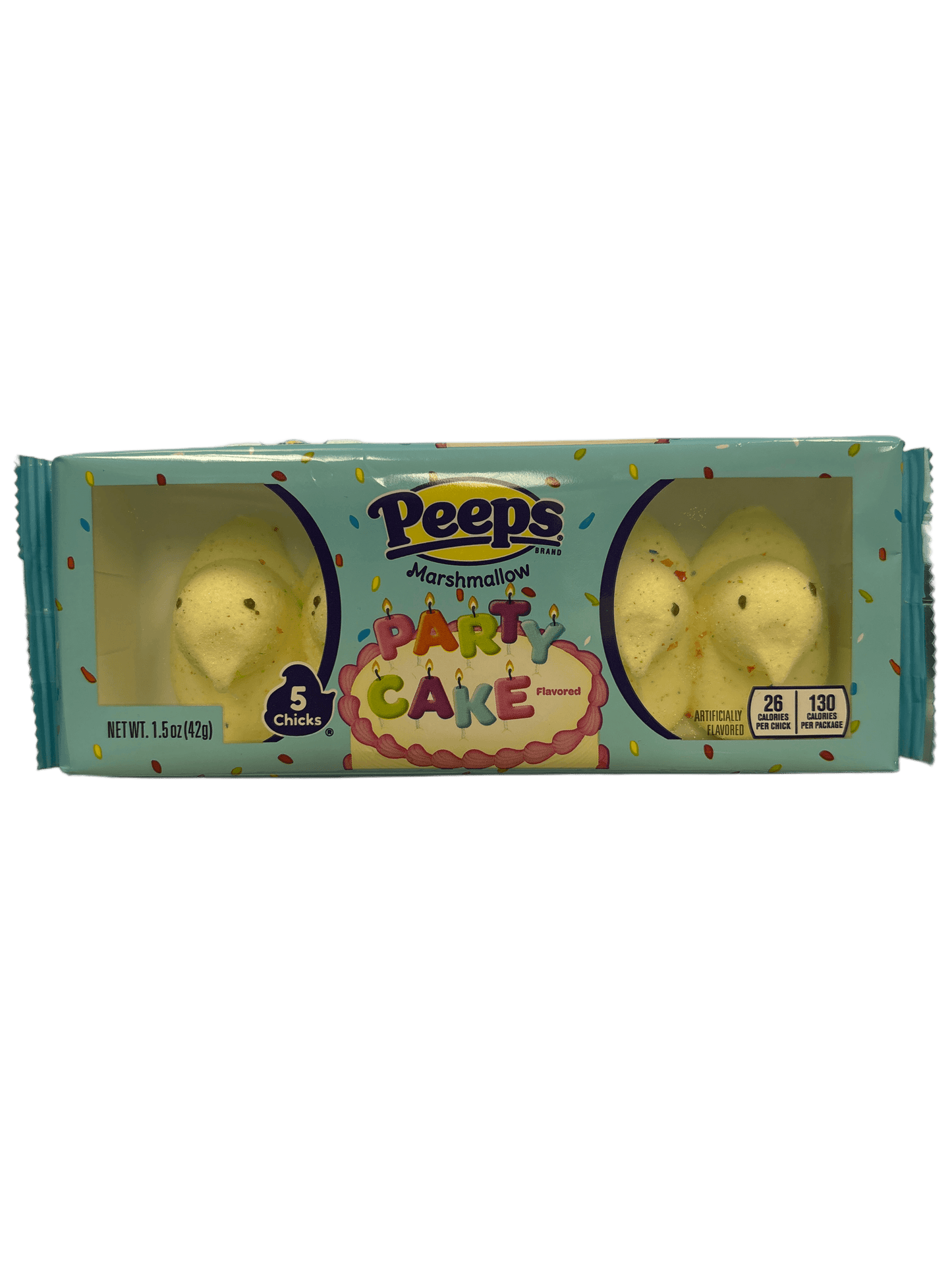 Peeps Marshmallow Party Cake Chicks, 5 Stück