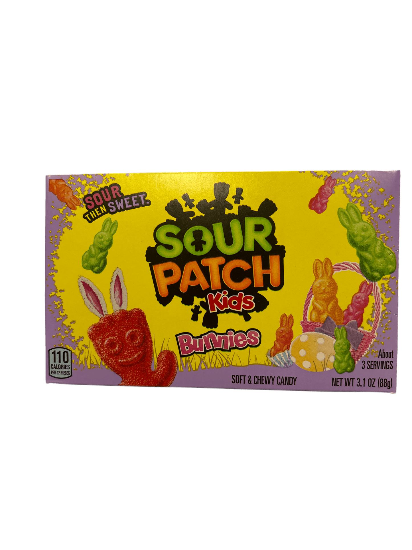 Sour Patch Kids Bunnies Easter Theatre Box 3.1OZ