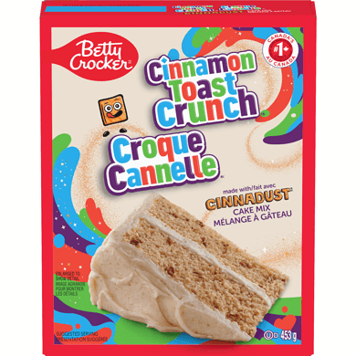 Betty Crocker Cinnamon Toast Crunch Cake Mix 453G - Extreme Snacks