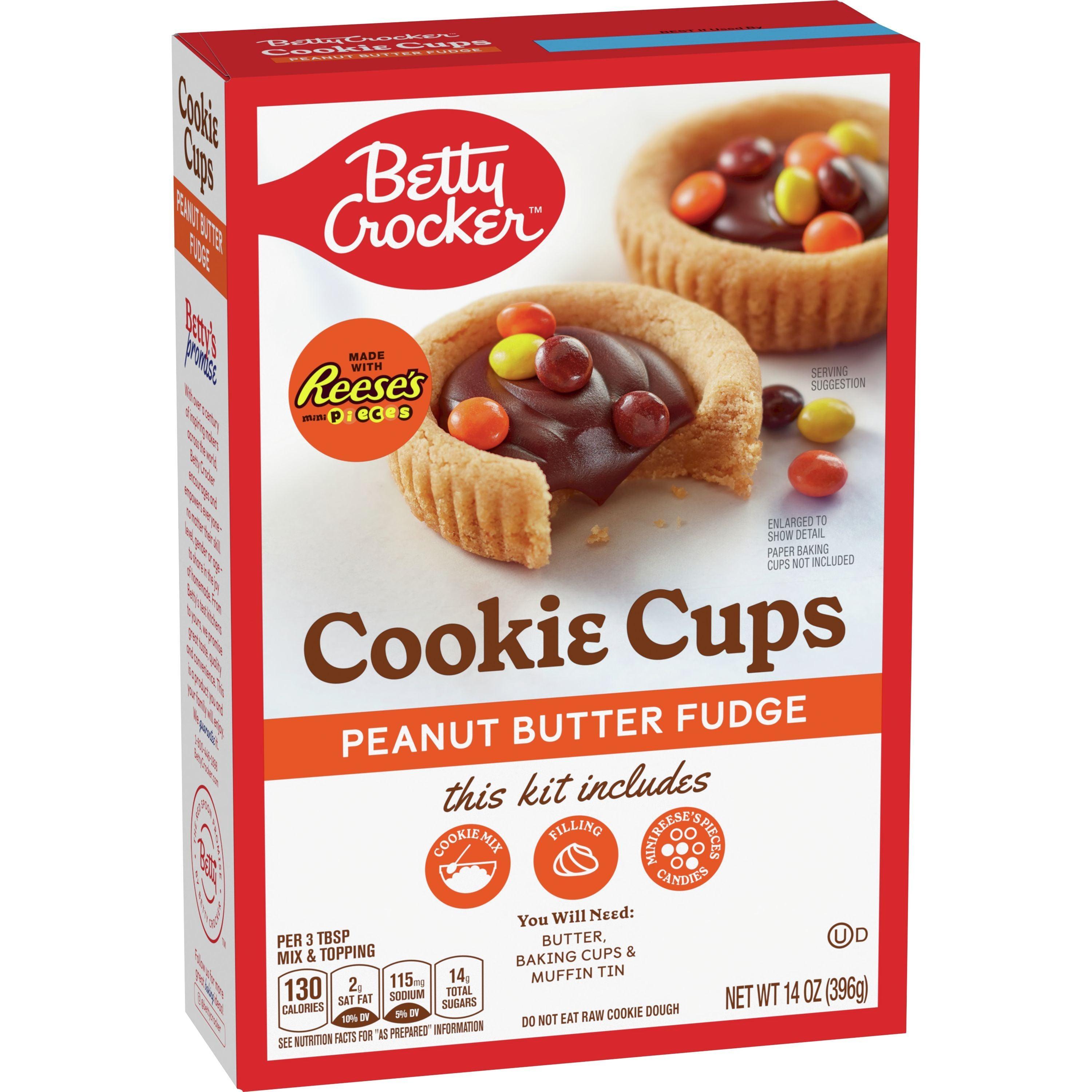 Betty Crocker Cookie Cups Peanut Butter Fudge